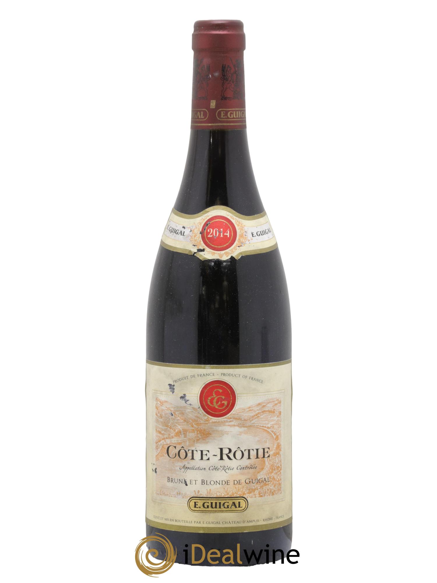 Côte-Rôtie Côtes Brune et Blonde Guigal 2014 - Lot de 1 bouteille - 0