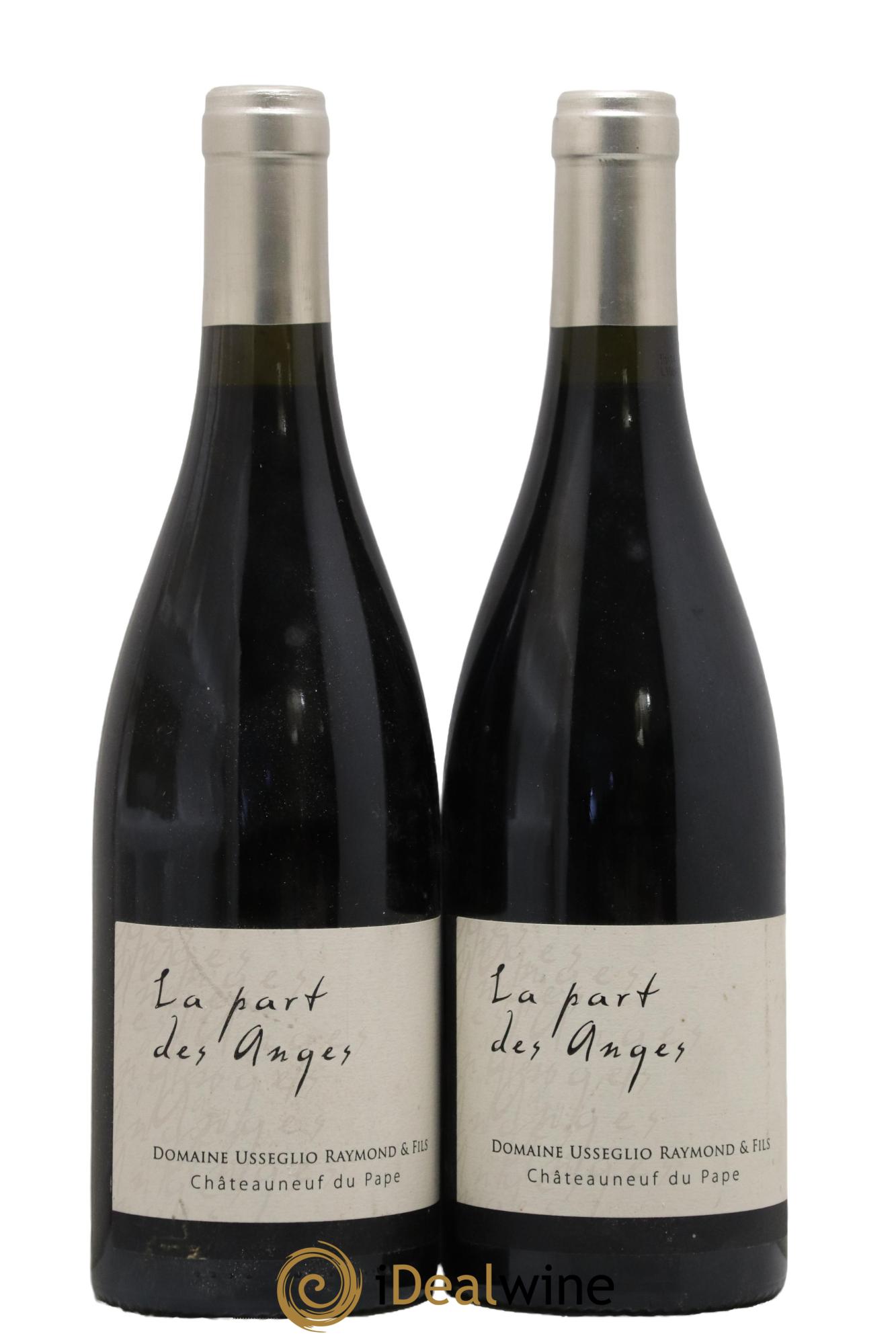 Châteauneuf-du-Pape La Part des Anges Raymond Usseglio (Domaine) 2010 - Lot de 2 bouteilles - 0