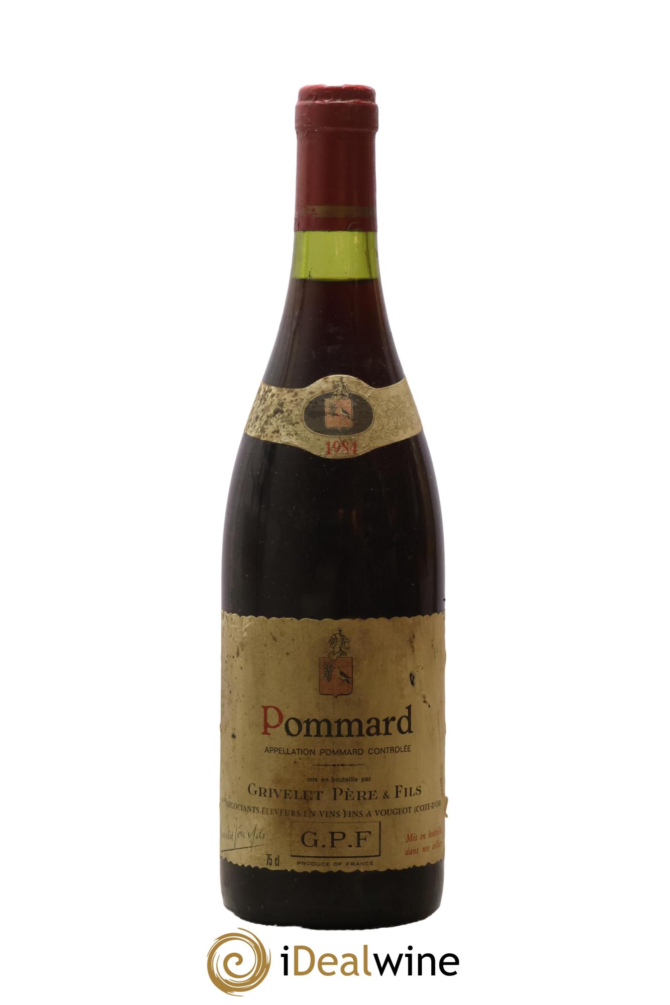 Pommard Grivelet 1984 - Posten von 1 Flasche - 0