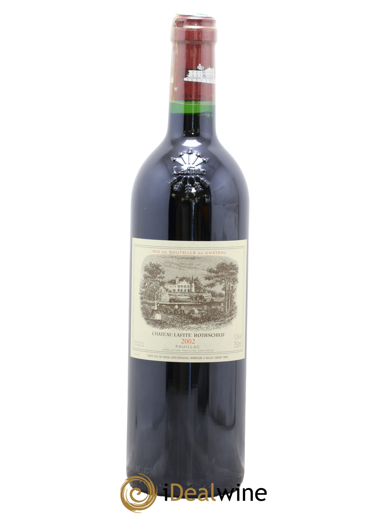 Château Lafite Rothschild 1er Grand Cru Classé 2002 - Lot de 1 bouteille - 0