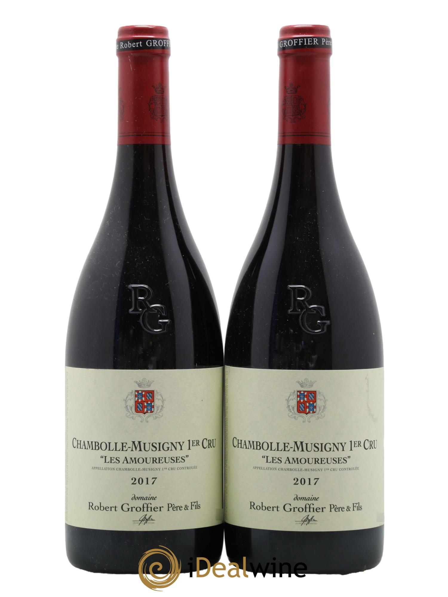 Chambolle-Musigny 1er Cru Les Amoureuses Robert Groffier Père & Fils (Domaine) 2017 - Lot de 2 bouteilles - 0