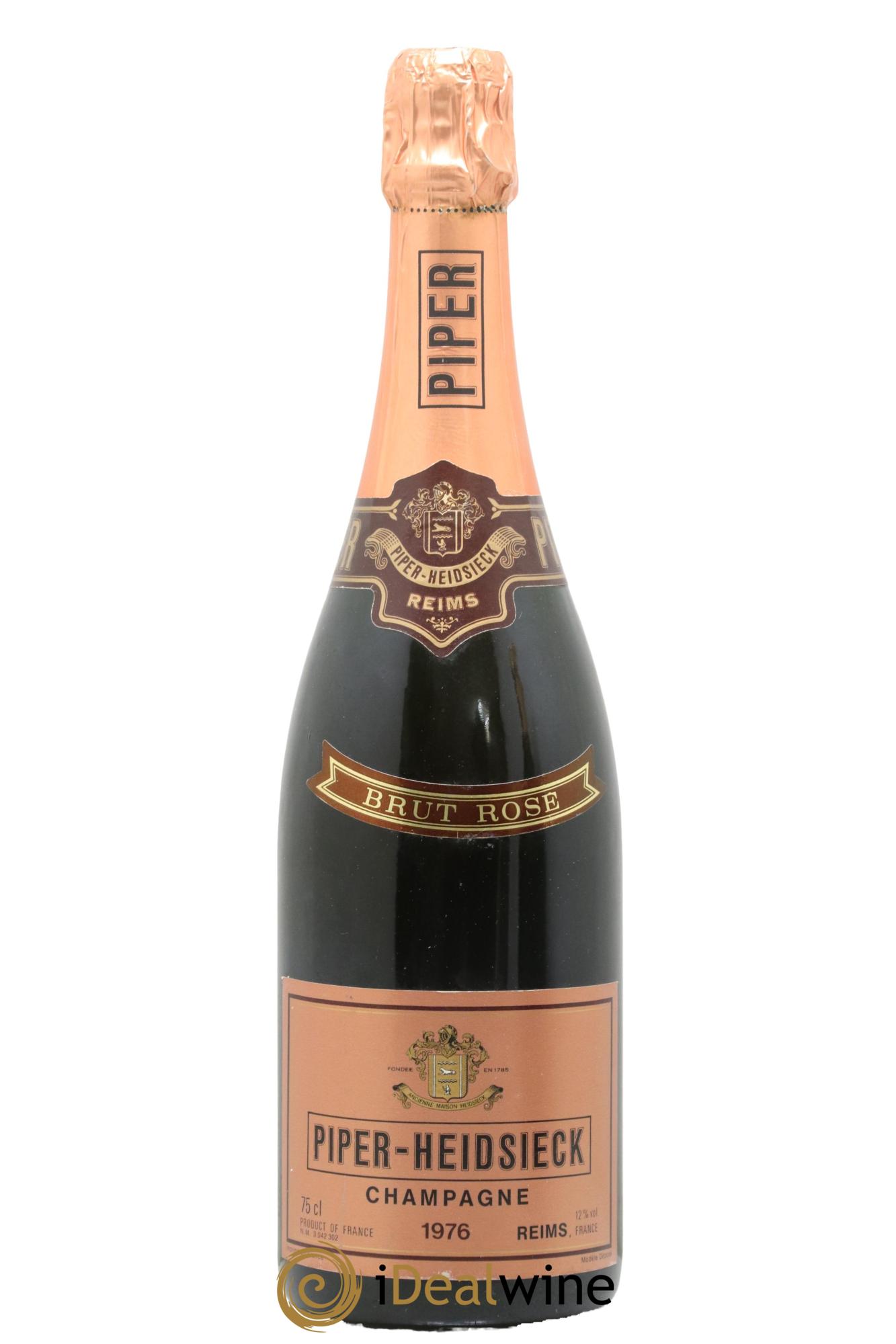 Champagne - Maison Piper Heidsieck 1976 - Lot de 1 bouteille - 0