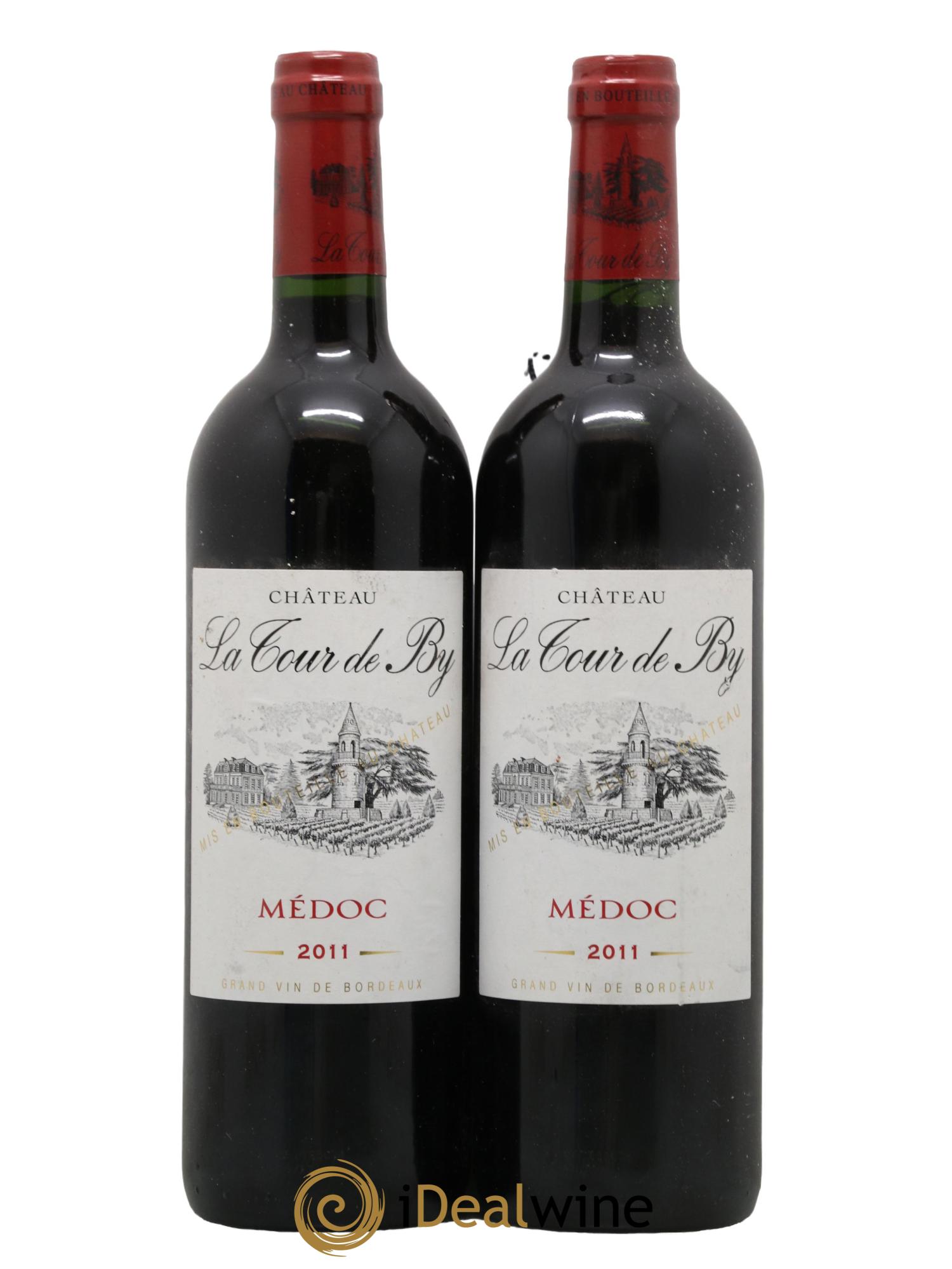 Château La Tour de By Cru Bourgeois 2011 - Lot de 2 bouteilles - 0