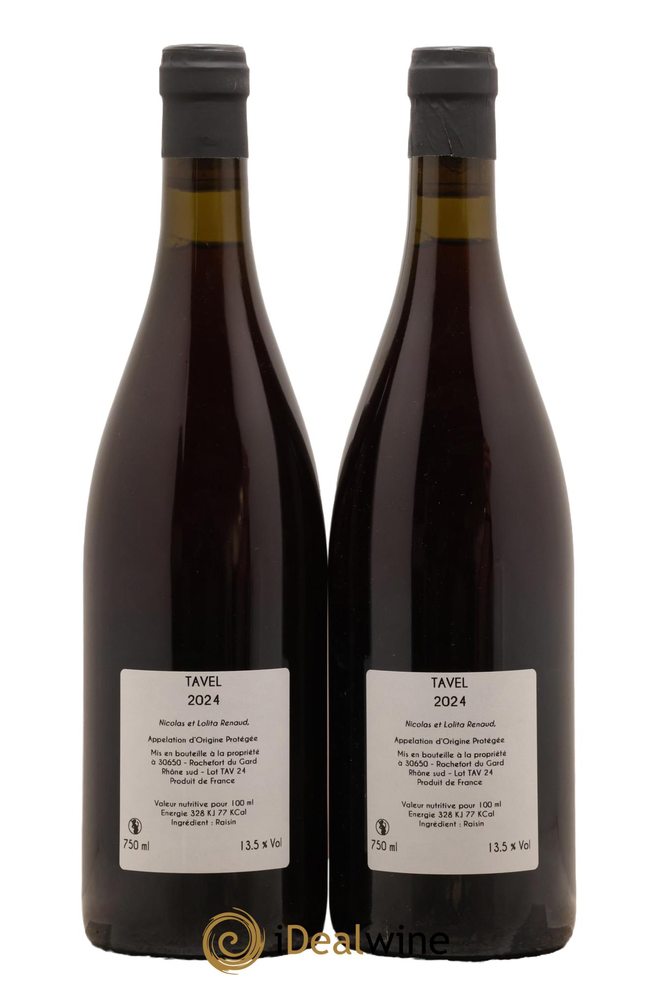 Tavel Clos des Grillons 2024 - Lot of 2 bottles - 1