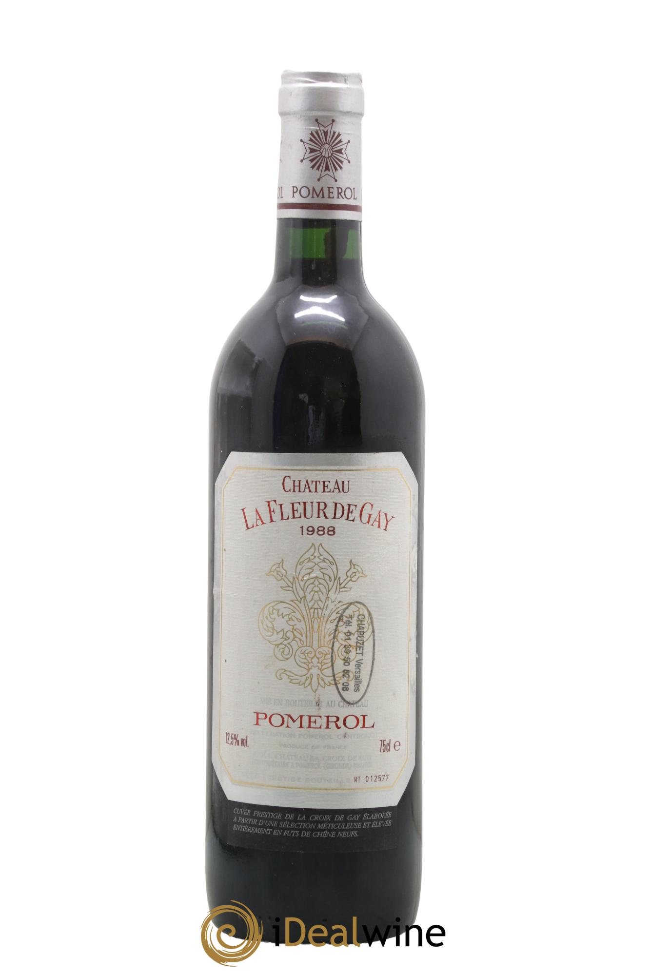 ワイン Chateau Lafleur 1988 1988 Château Lafleur - CellarTracker