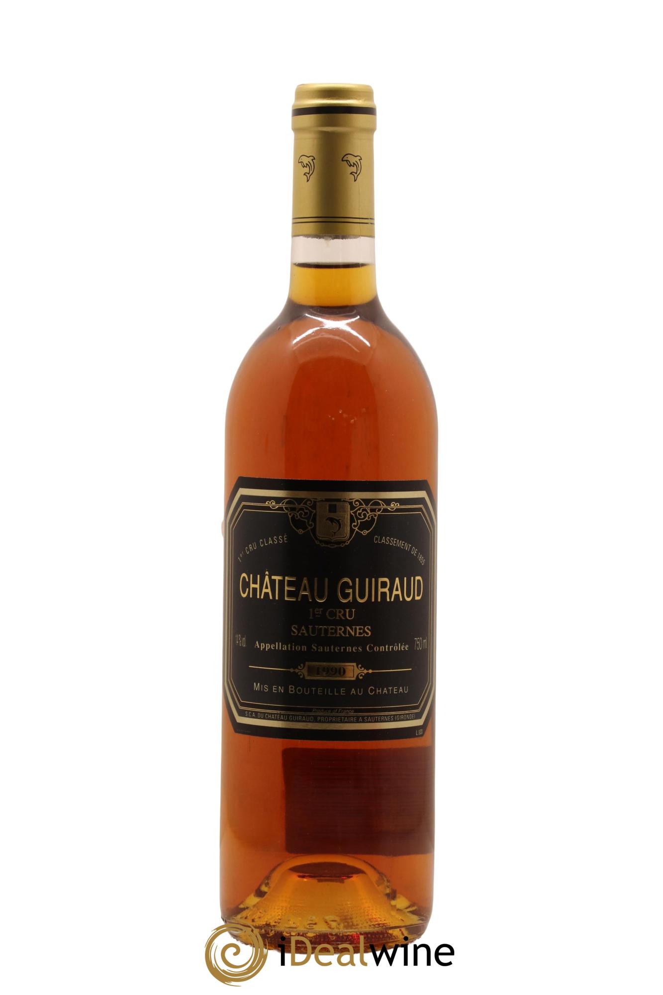 Château Guiraud 1er Grand Cru Classé 1990 - Lotto di 1 bottiglia - 0