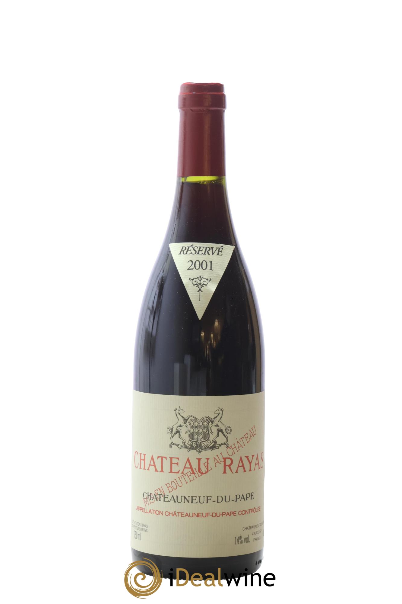 Châteauneuf-du-Pape Château Rayas Emmanuel Reynaud 2001 - Lot de 1 bouteille - 0