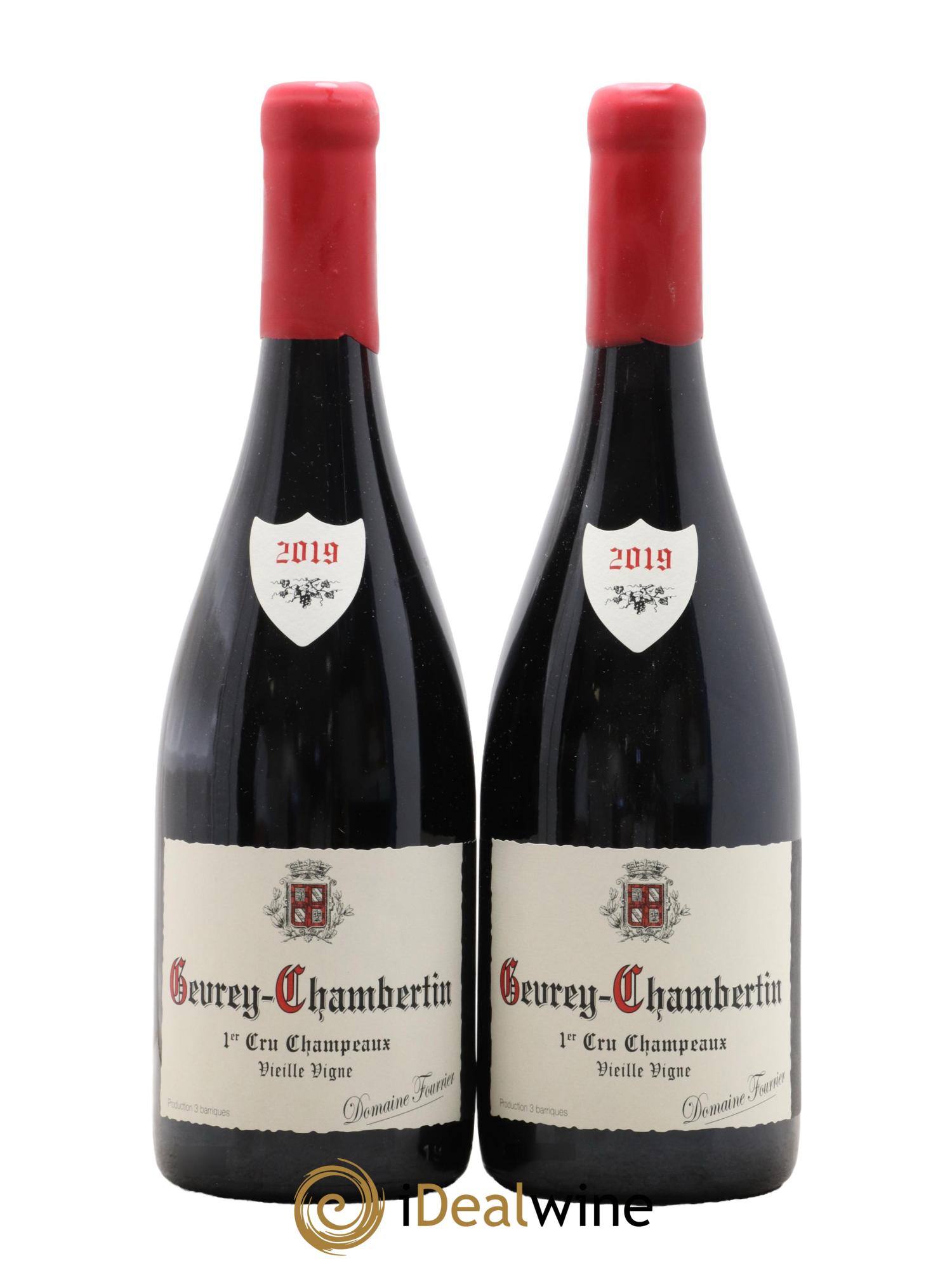 Gevrey-Chambertin 1er Cru Les Champeaux Vieilles Vignes Fourrier (Domaine) 2019 - Lot de 2 bouteilles - 0