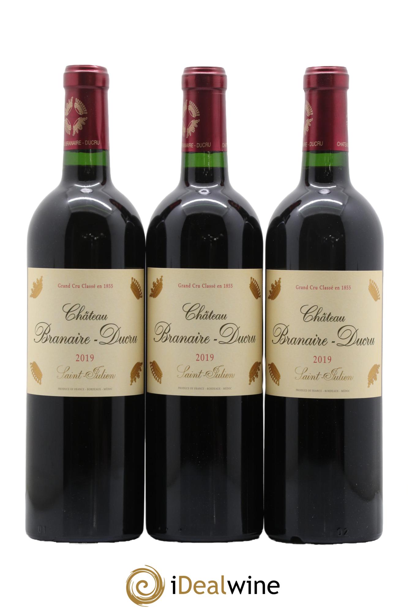 Château Branaire Ducru 4ème Grand Cru Classé 2019 - Lotto di 12 bottiglie - 1