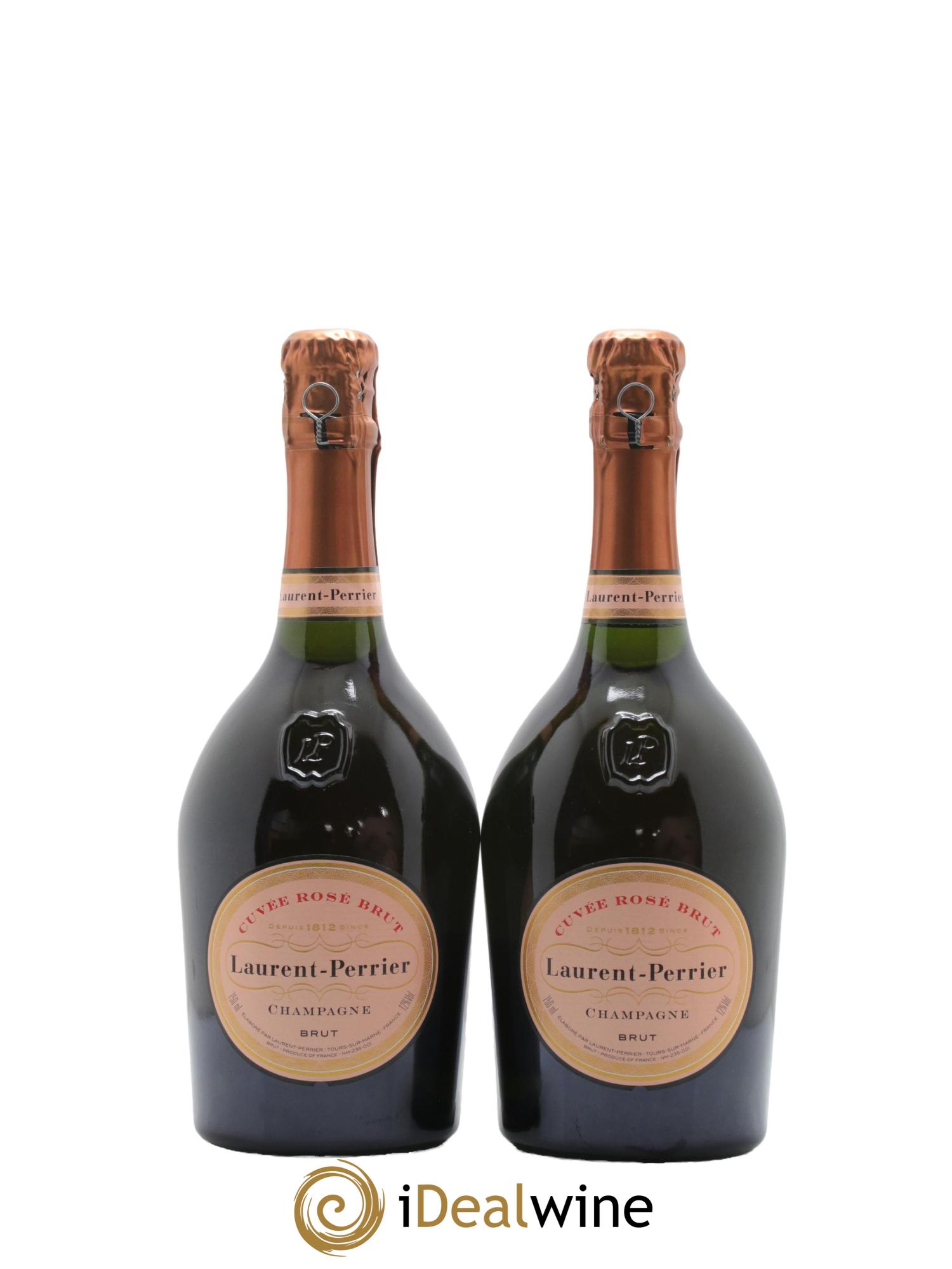 Rosé Brut Laurent Perrier - Lot de 2 bouteilles - 1