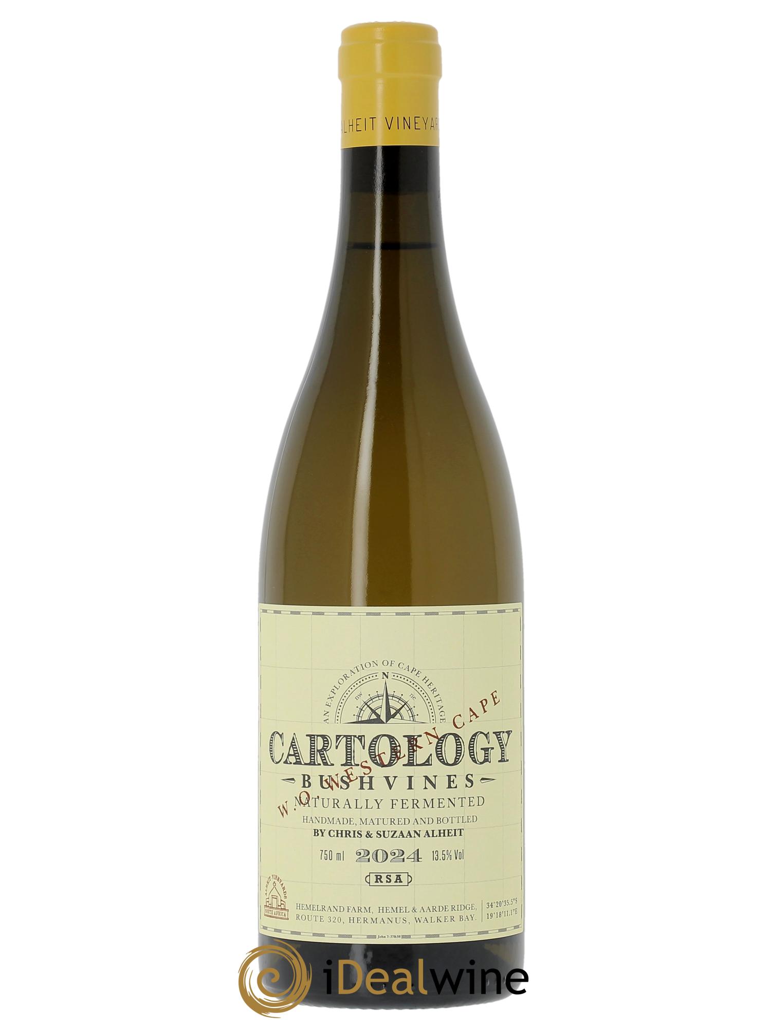 Western Cape Alheit Vineyards Cartology 2024 - Lot of 1 bottle - 0