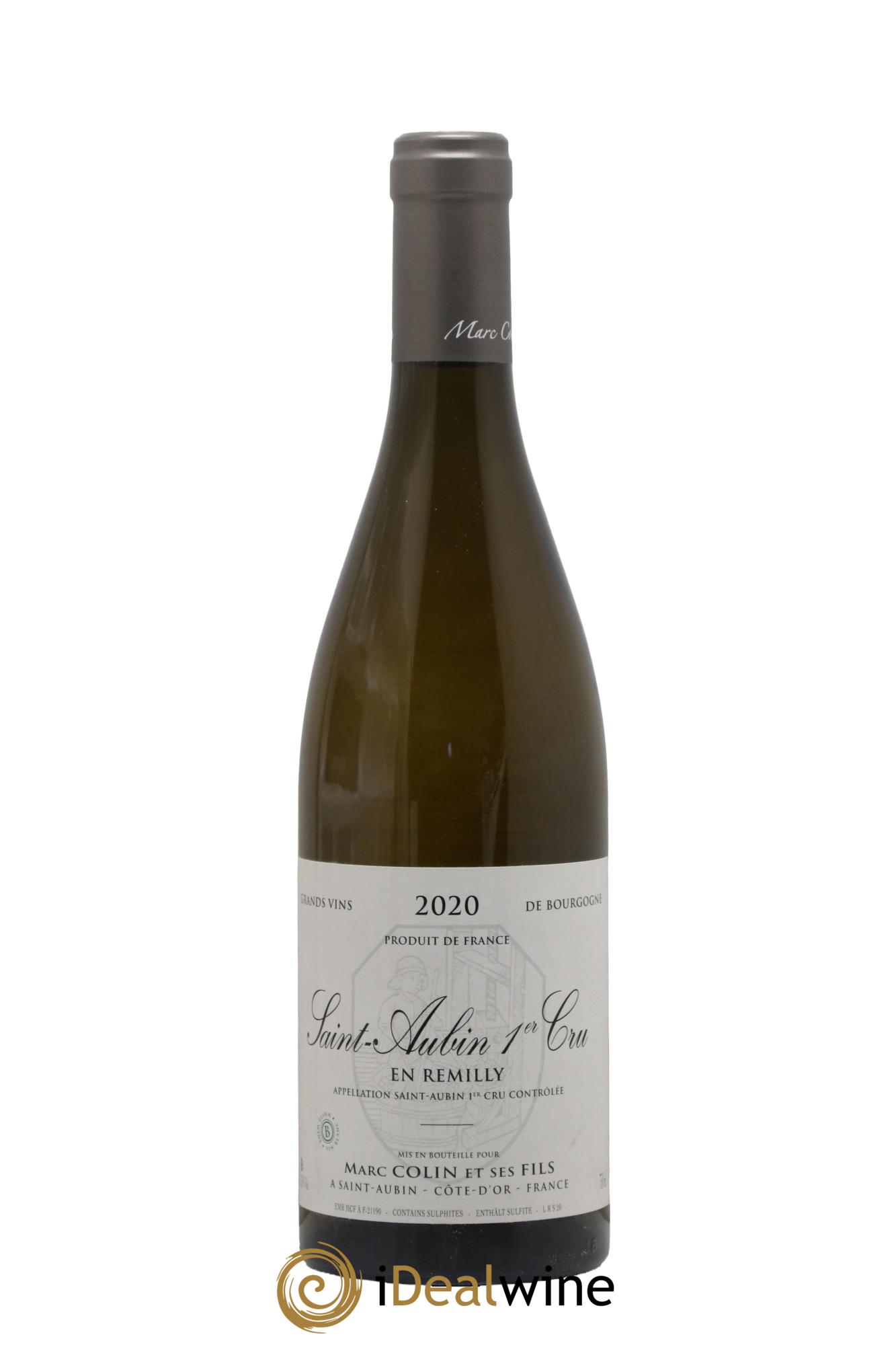 Saint-Aubin 1er Cru En Rémilly Marc Colin & Fils 2020 - Lot de 1 bouteille - 0