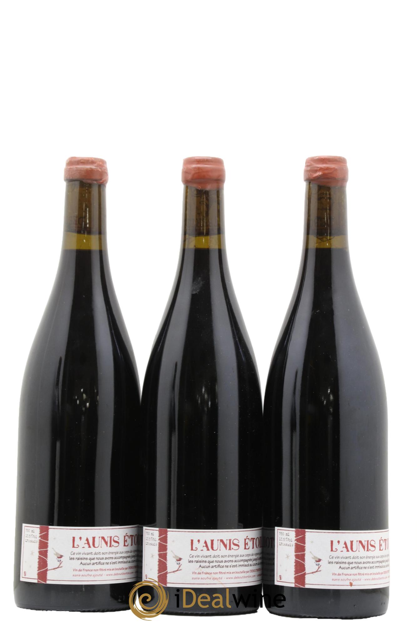 Vin de France L'Aunis Etoile Deboutbertin 2019 - Lot de 3 bouteilles - 1