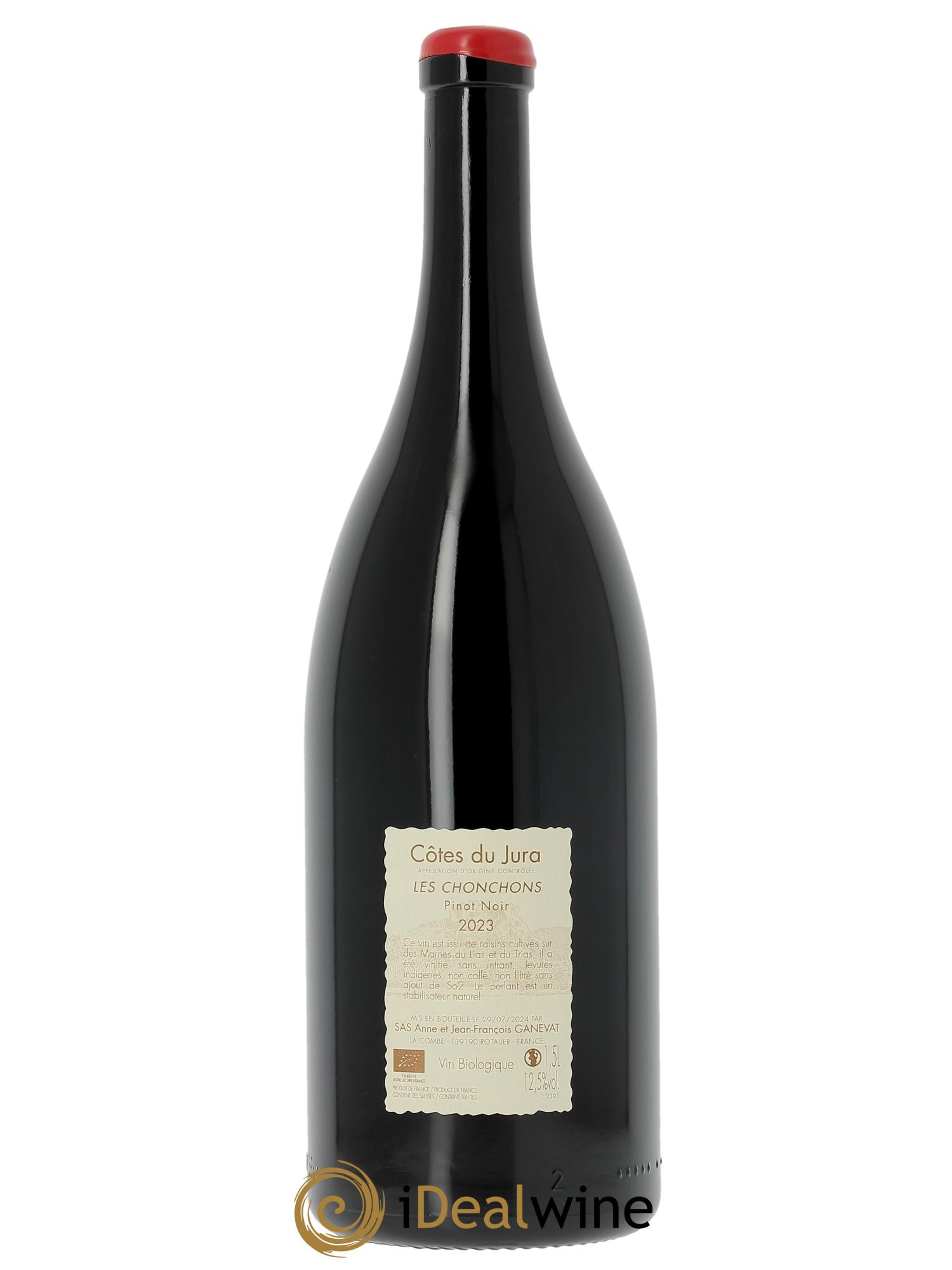 Côtes du Jura Pinot Noir Les Chonchons Anne et Jean François Ganevat  2023 - Posten von 1 Magnum - 1