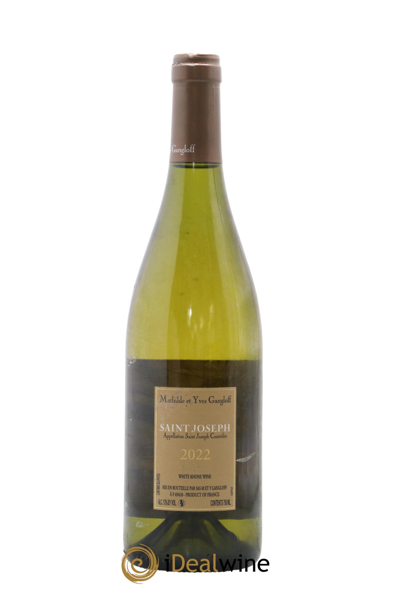 Saint-Joseph Gangloff (Domaine) 2022 - Lot de 1 bouteille - 1