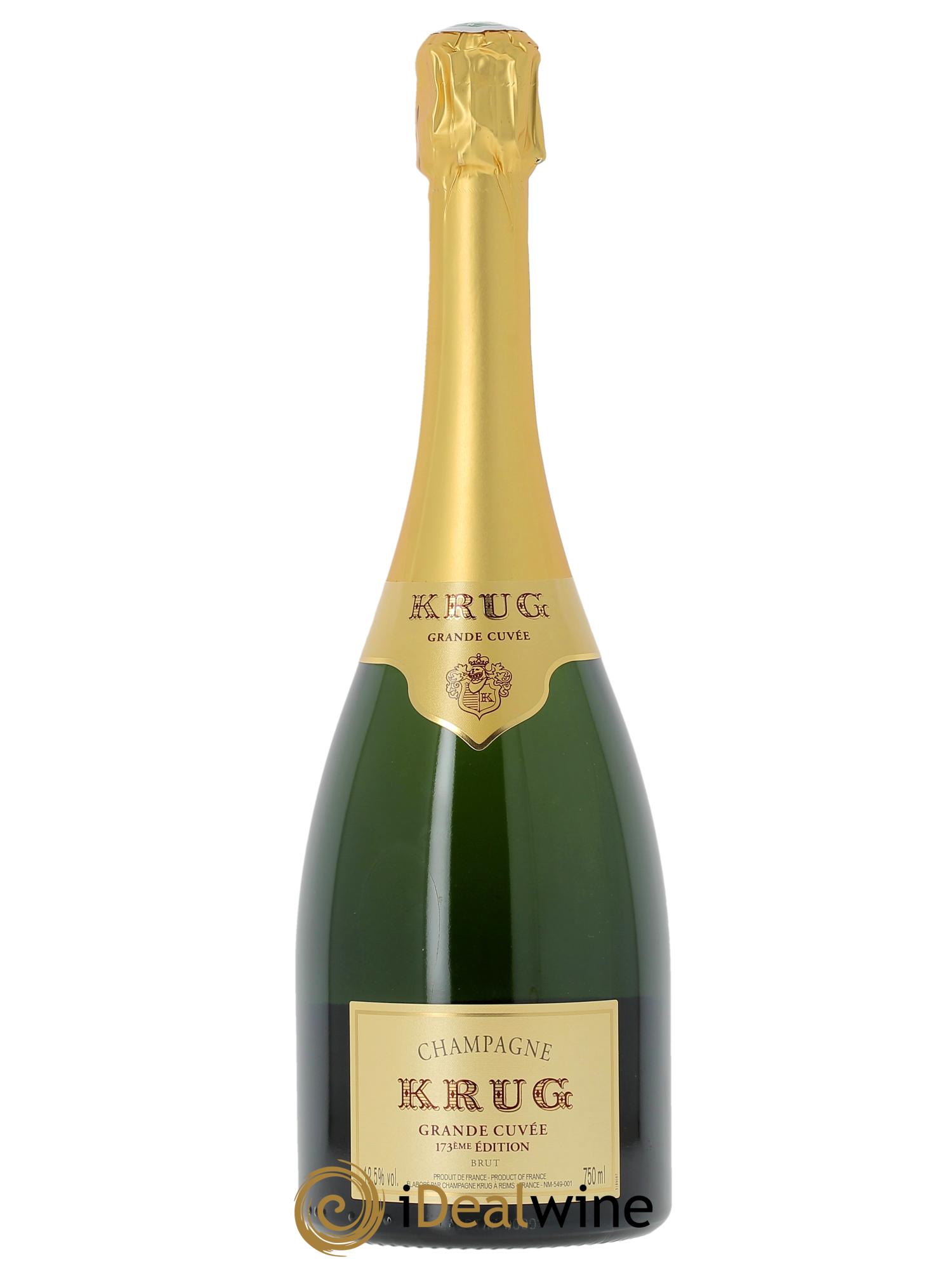 Grande Cuvée Brut - 173ème édition Krug - Lot de 1 bouteille - 1