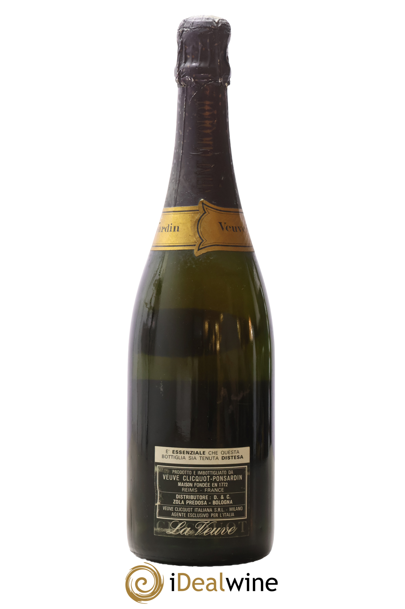 Carte d'Or Veuve Clicquot 1975 - Lot de 1 bouteille - 1