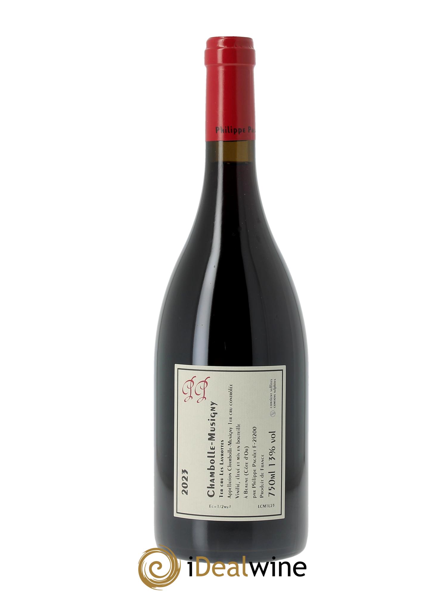 Chambolle-Musigny 1er Cru Les Lavrottes Philippe Pacalet  2023 - Posten von 1 Flasche - 1