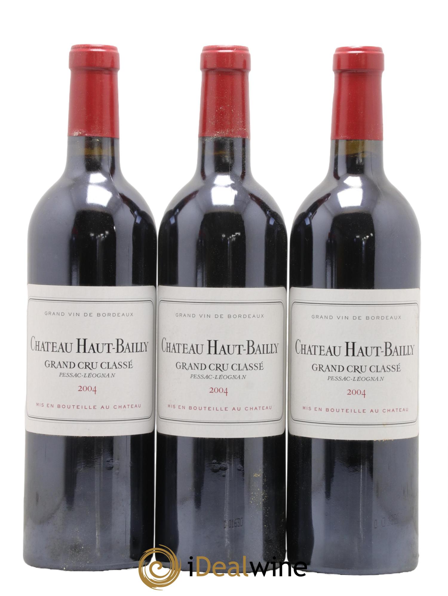 Château Haut-Bailly Cru Classé de Graves 2004 - Lot de 6 bouteilles - 2