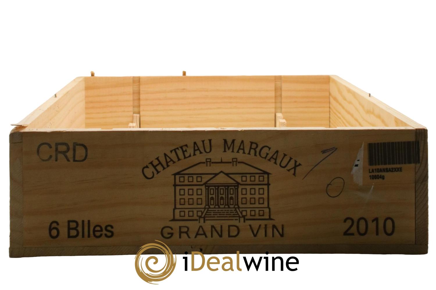 Château Margaux 1er Grand Cru Classé 2010 - Lot de 6 bouteilles - 5