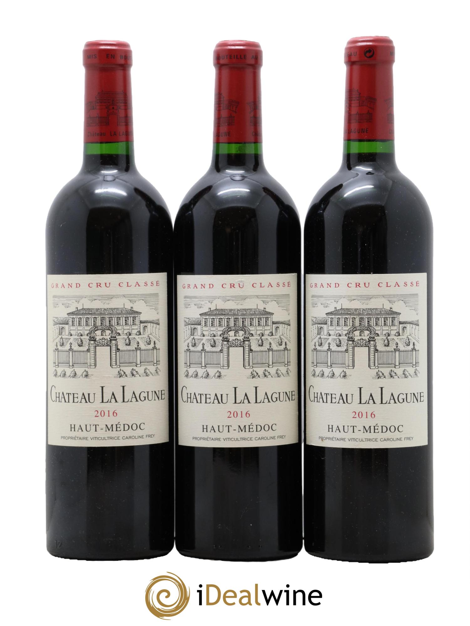 Château la Lagune 3ème Grand Cru Classé 2016 - Lot de 3 bouteilles - 0