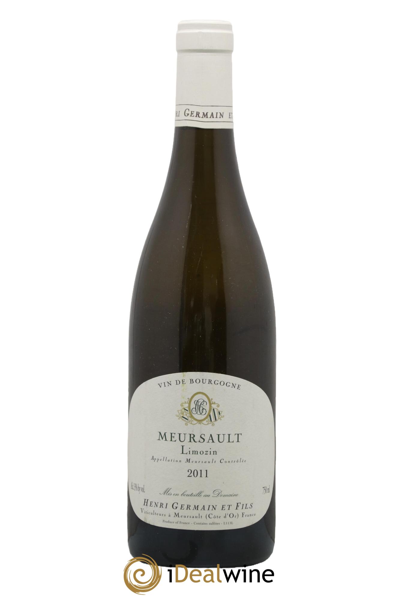 Meursault Limozin Henri Germain 2011 - Lot de 1 bouteille - 0