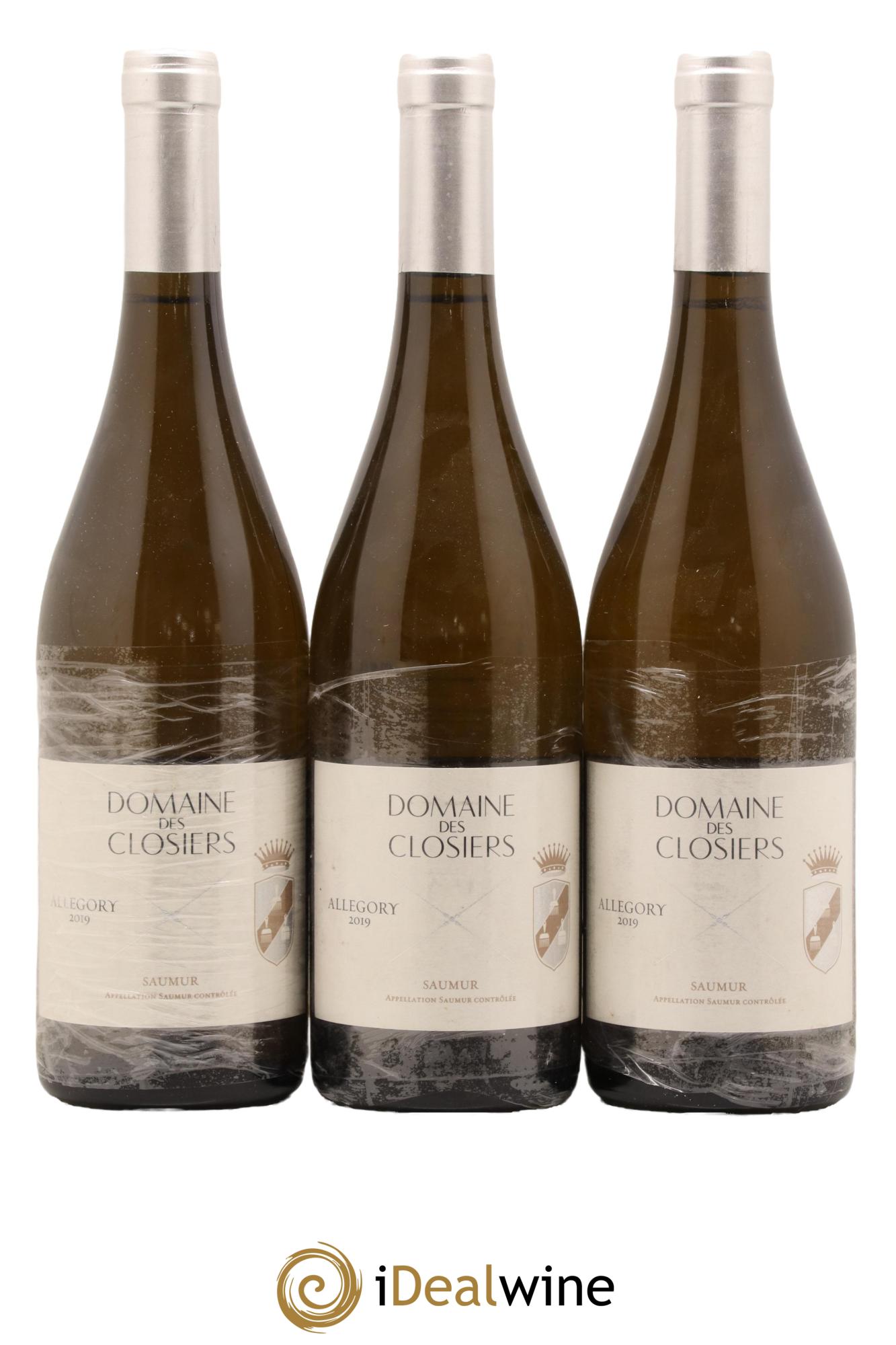 Saumur Allegory Des Closiers (Domaine) 2019 - Lot de 3 bouteilles - 0