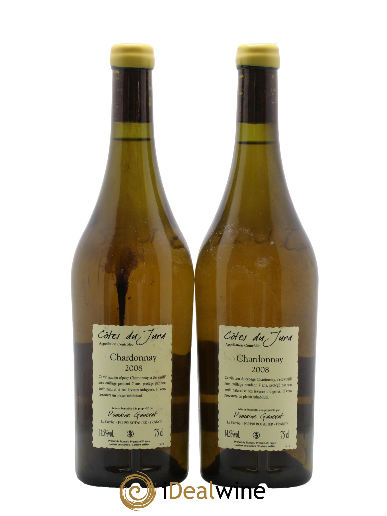 Côtes du Jura Cuvée du Pépé Jean-François Ganevat (Domaine)  2008 - Lot de 2 bouteilles - 1