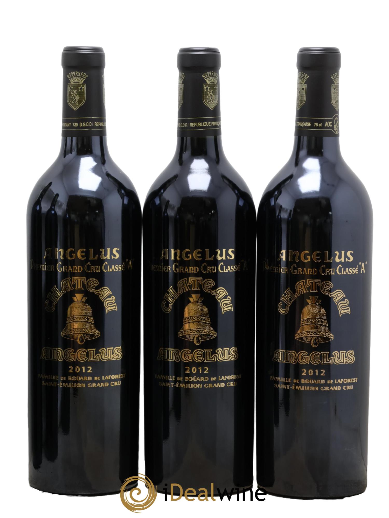 Château Angélus 1er Grand Cru Classé A 2012 - Lot of 6 bottles - 1