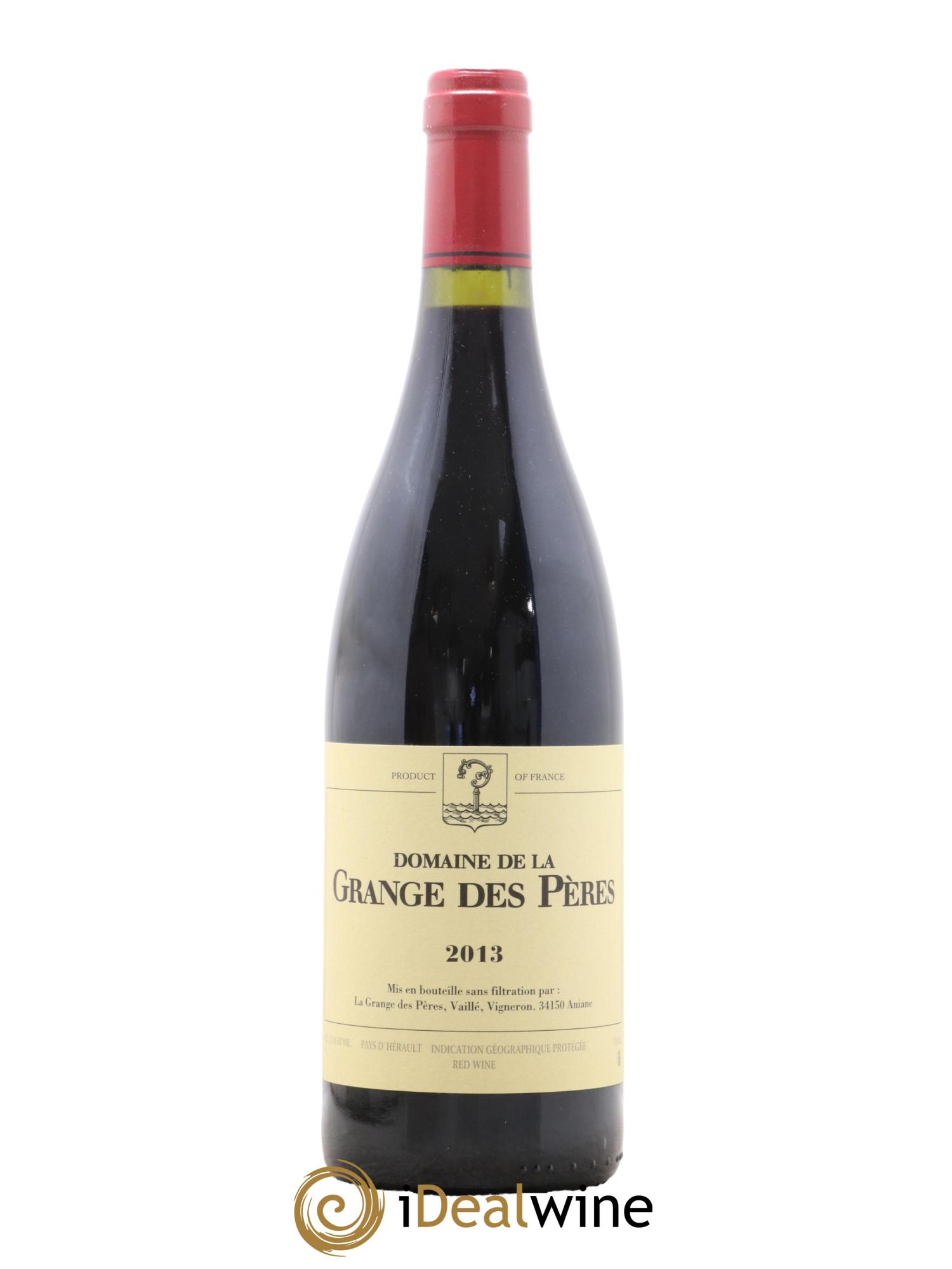 Pays d'Hérault Grange des Pères Laurent Vaillé 2013 - Lot de 1 bouteille - 0