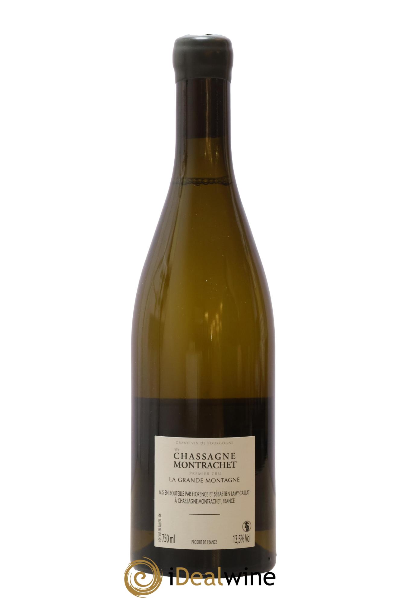 Chassagne-Montrachet 1er Cru La Grande Montagne Lamy-Caillat (Domaine) 2018 - Lot de 1 bouteille - 1