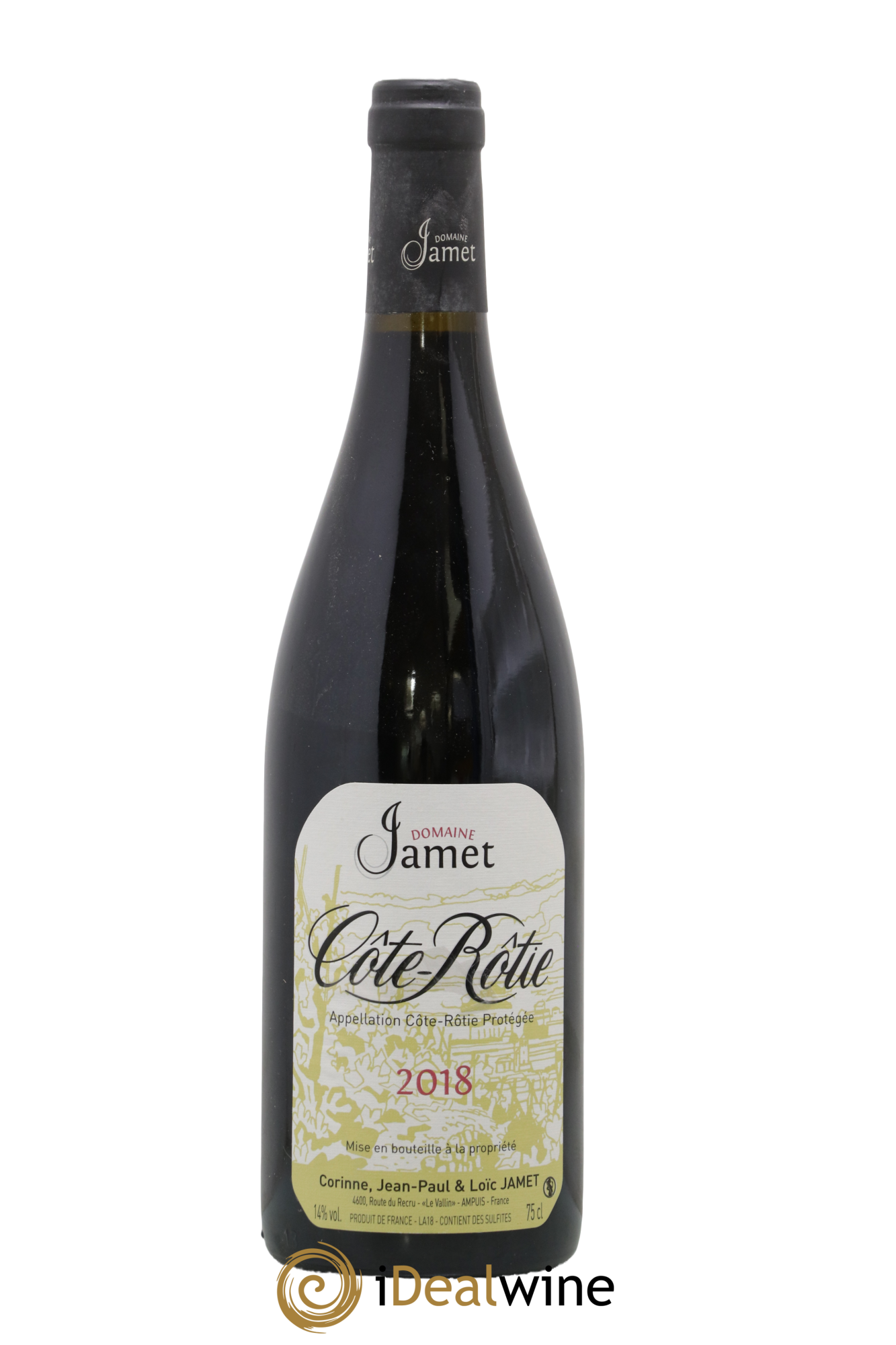 Côte-Rôtie Jamet (Domaine) 2018 - Lot of 1 bottle - 0