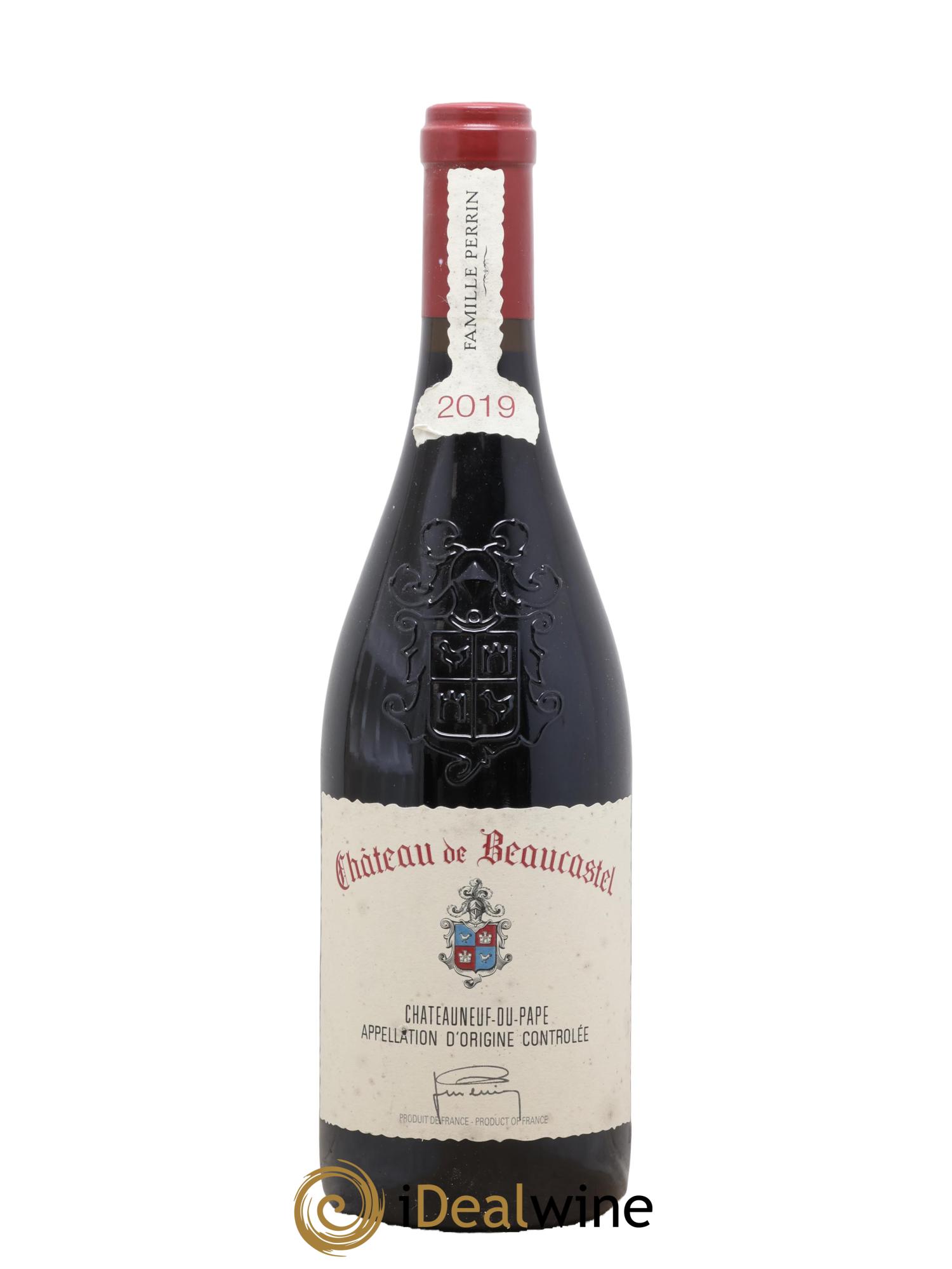 Châteauneuf-du-Pape Château de Beaucastel Famille Perrin 2019 - Lot of 1 bottle - 0