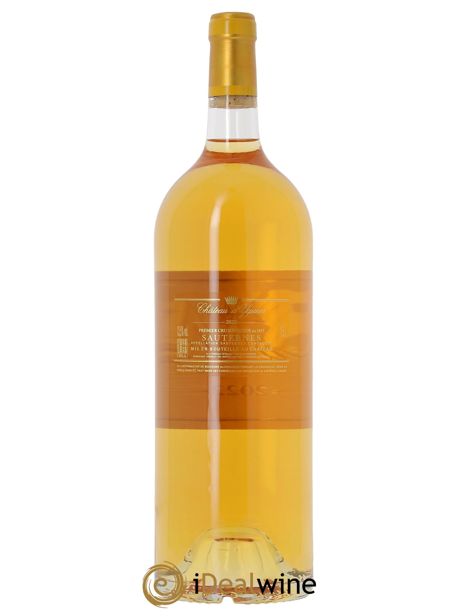 Château d' Yquem 1er Cru Classé Supérieur  2022 - Lot de 1 magnum - 2