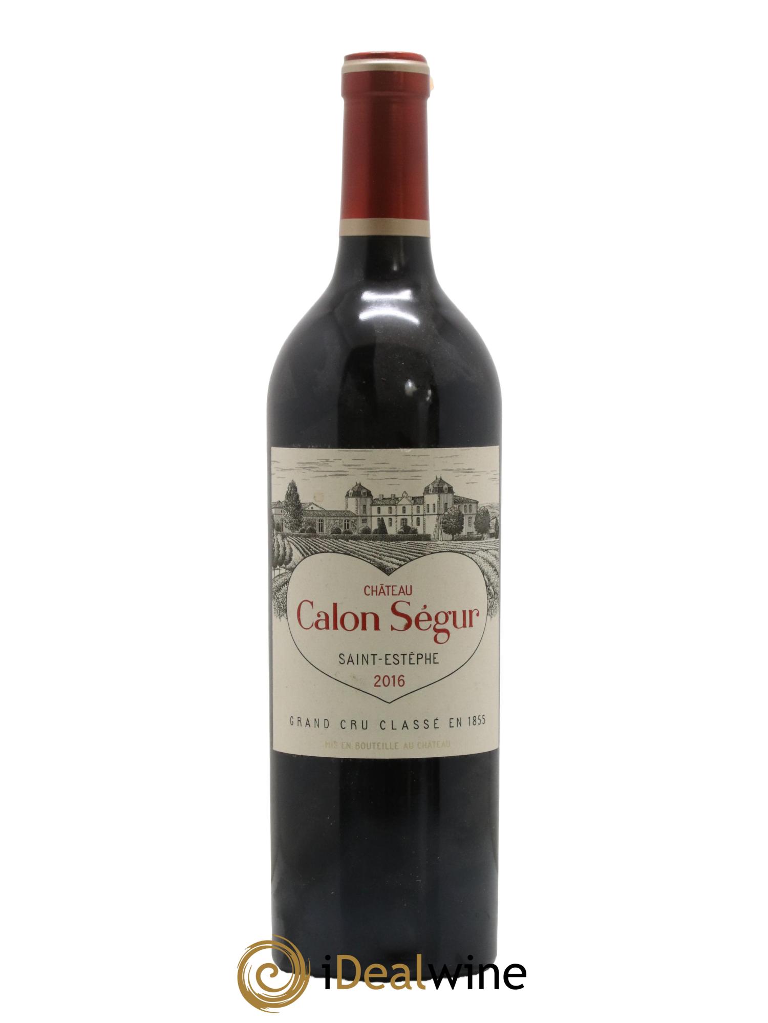 Château Calon Ségur 3ème Grand Cru Classé 2016 - Lot de 1 bouteille - 0