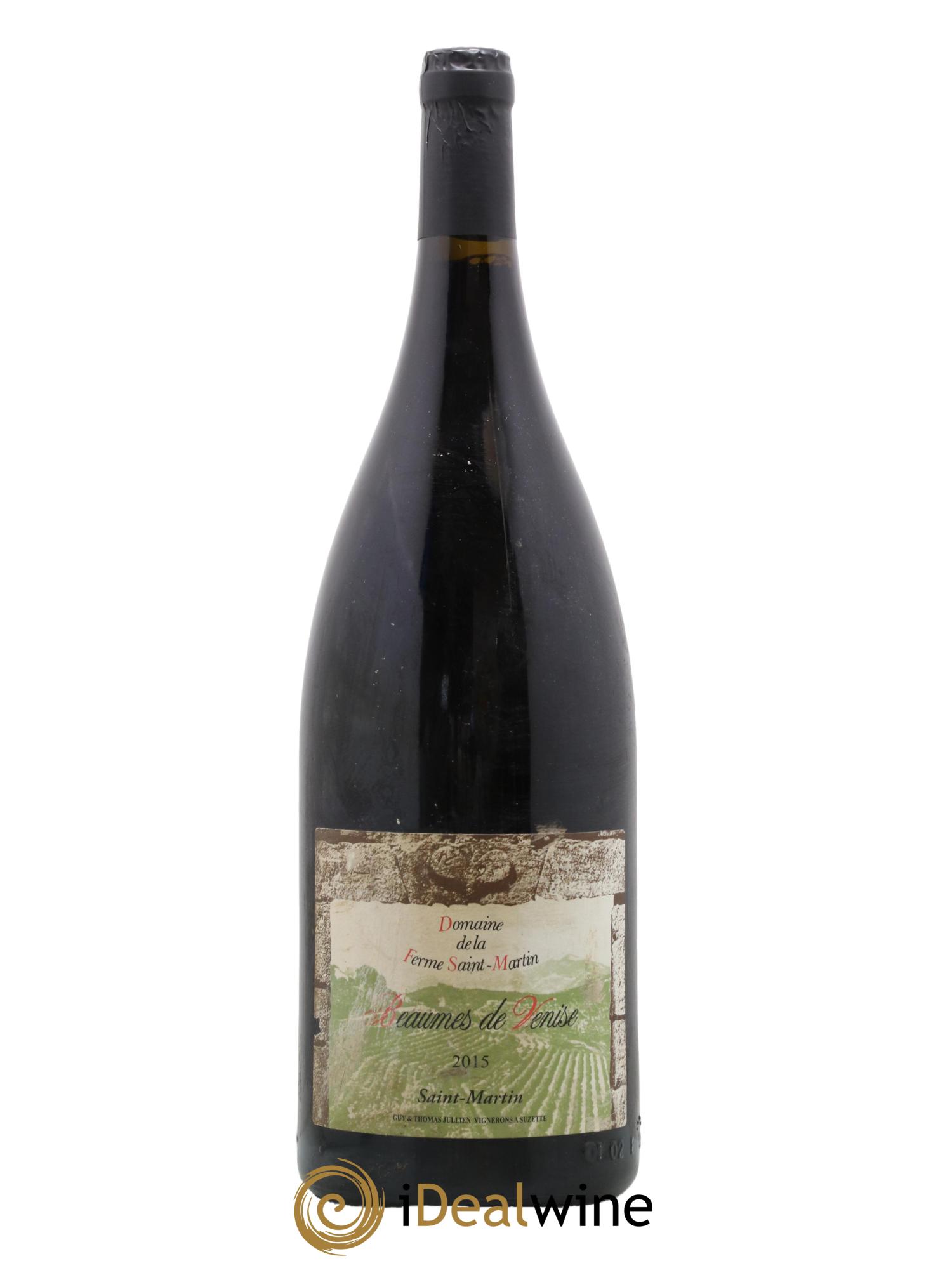 Beaumes-de-Venise Saint-Martin La Ferme Saint-Martin (Domaine) 2015 - Lot de 1 magnum - 0