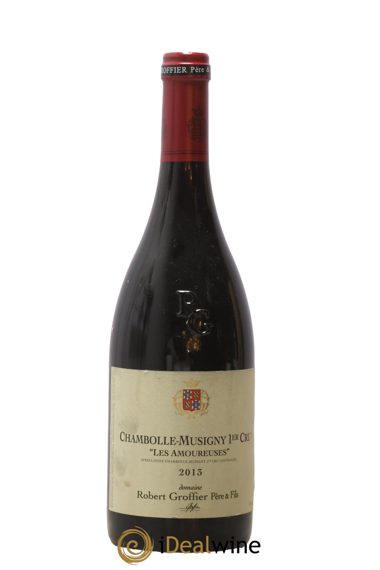 Chambolle-Musigny 1er Cru Les Amoureuses Robert Groffier Père & Fils (Domaine) 2013 - Lot de 1 bouteille - 0