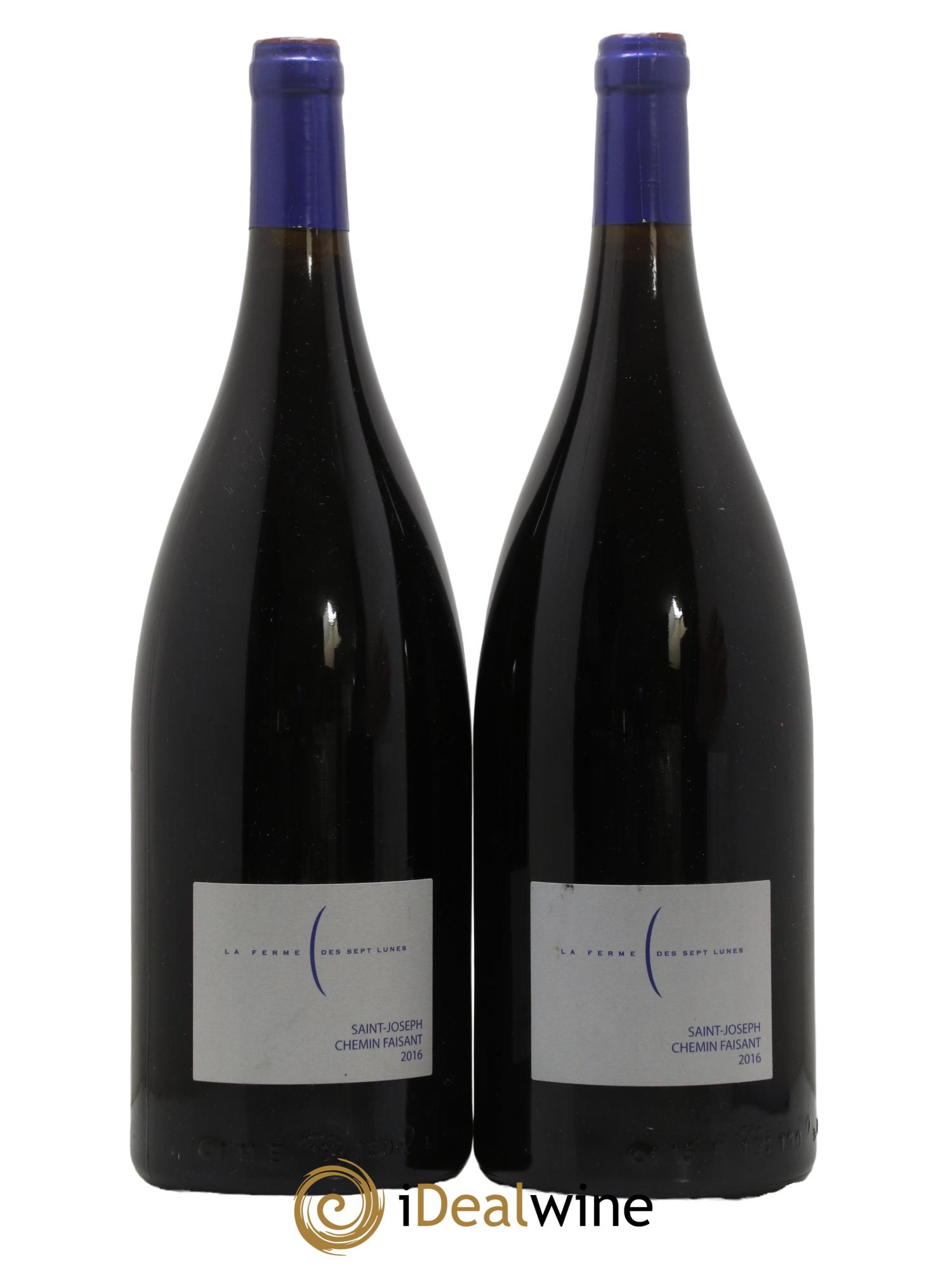 Saint-Joseph Chemin Faisant La Ferme des Sept Lunes 2016 - Lot de 2 magnums - 0