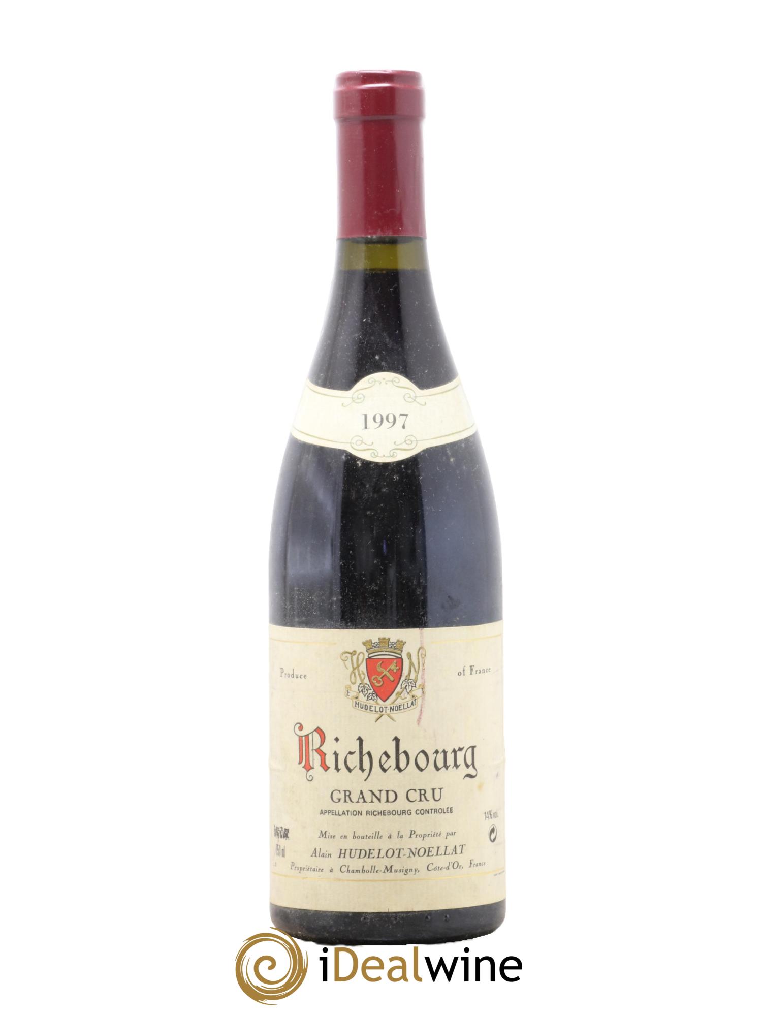 Richebourg Grand Cru Hudelot-Noëllat 1997 - Lot de 1 bouteille - 0