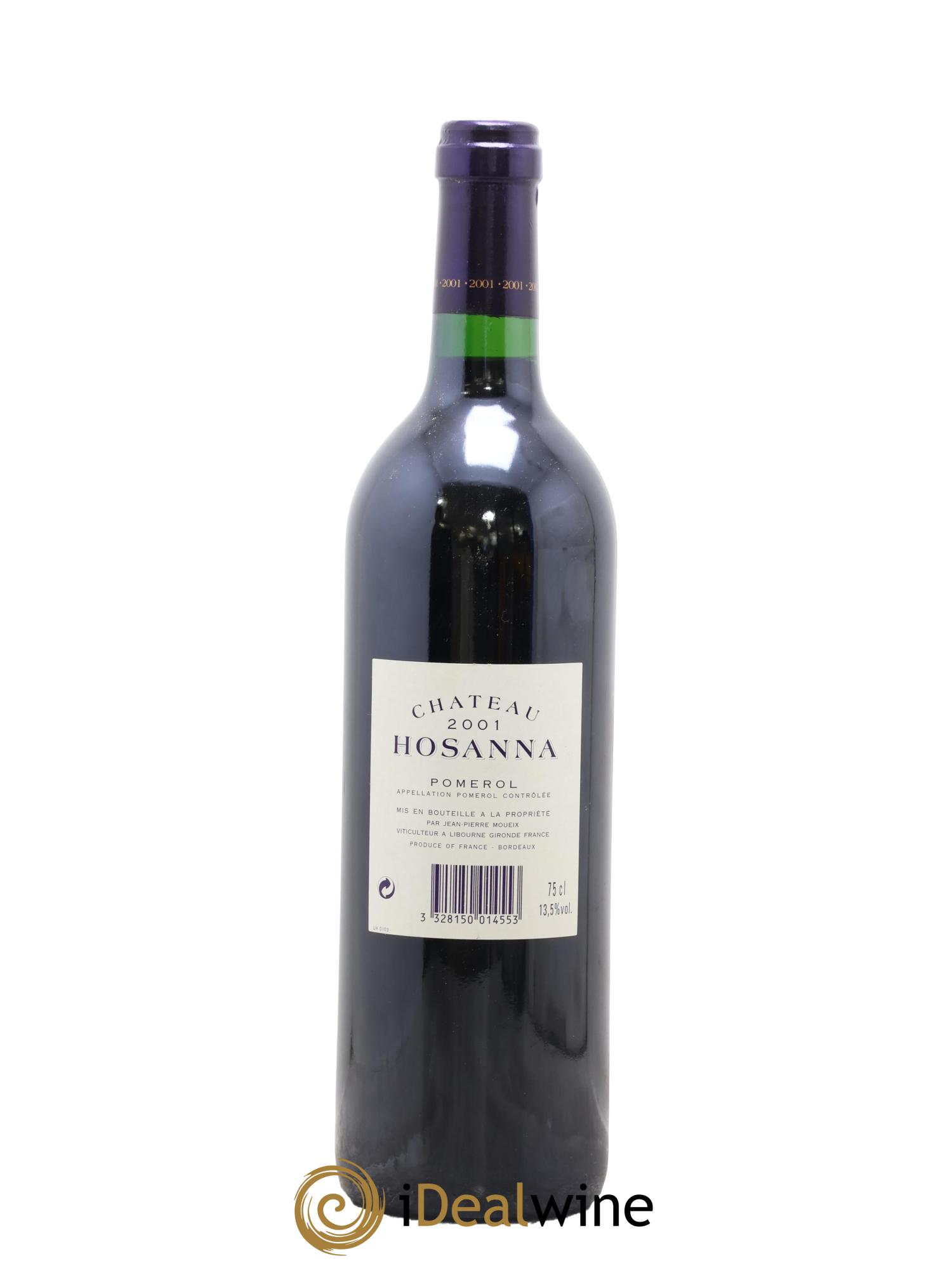 Château Hosanna 2001 - Lotto di 1 bottiglia - 1