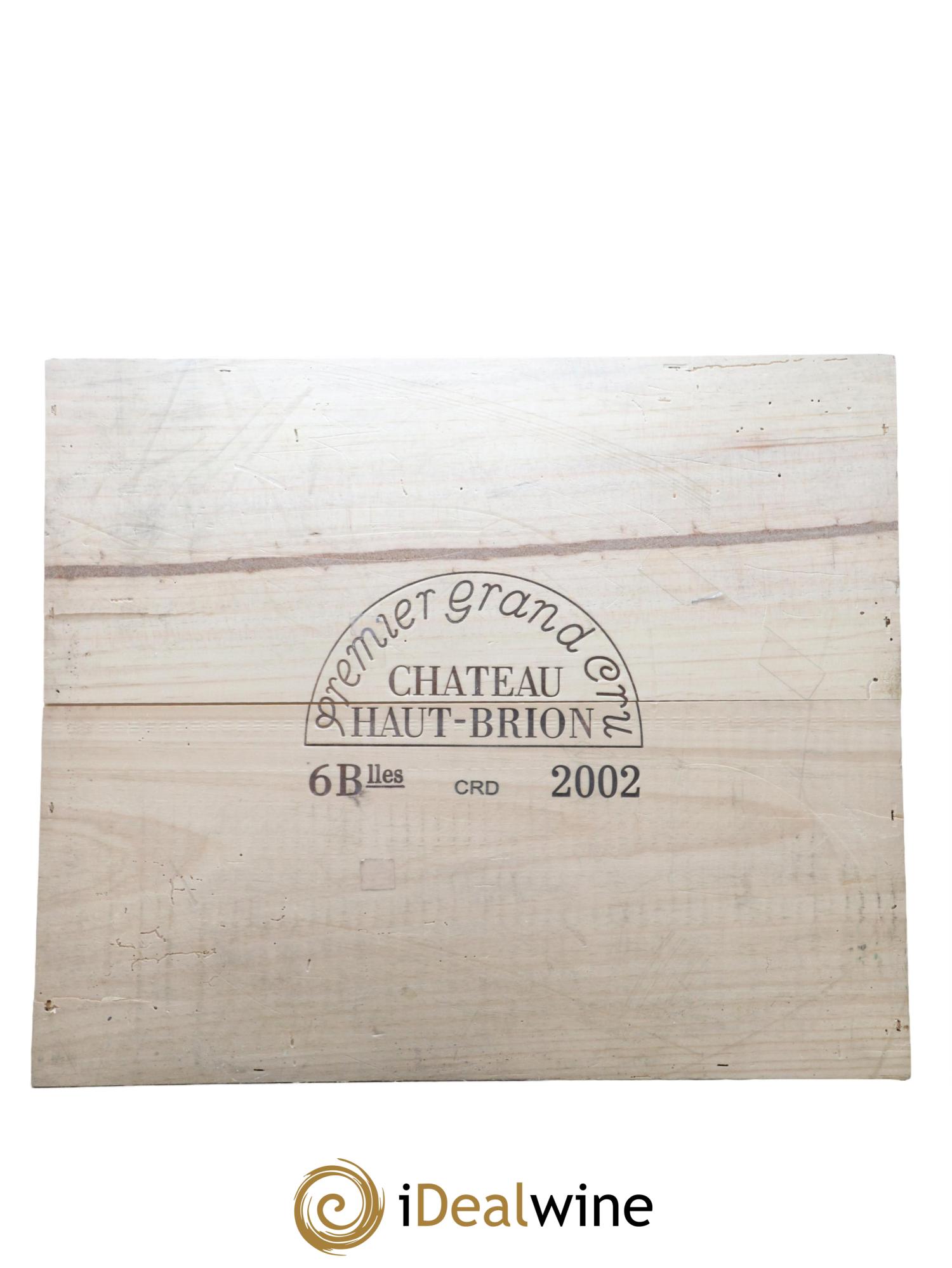 Château Haut Brion 1er Grand Cru Classé 2002 - Lot de 6 bouteilles - 4