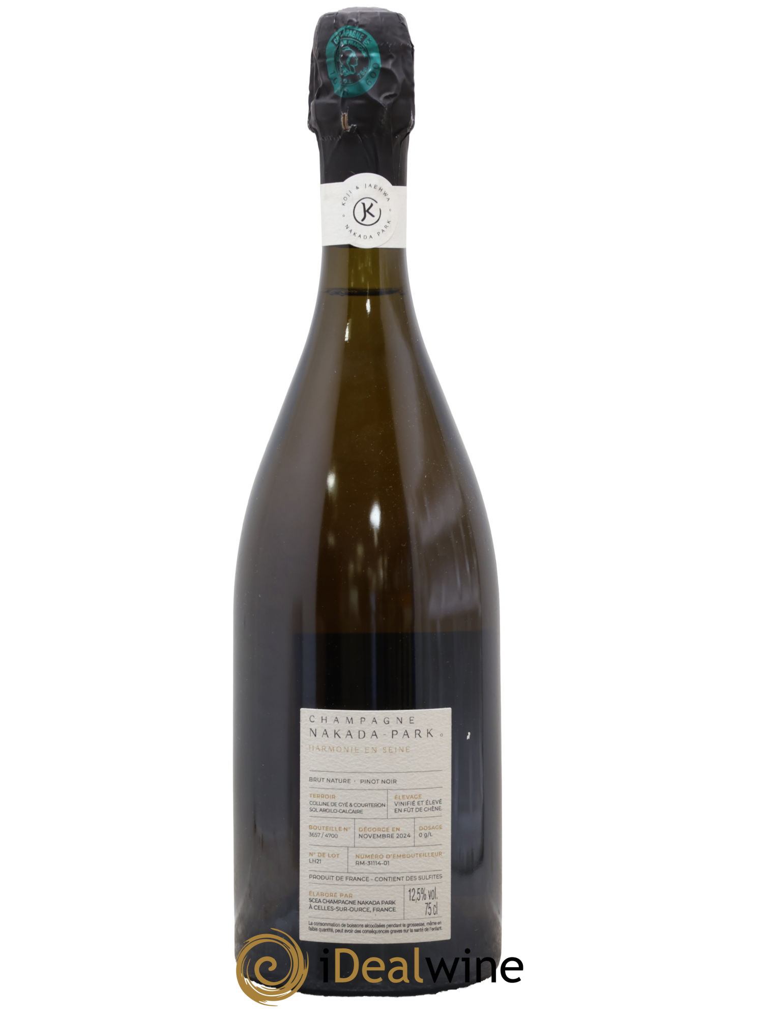 Champagne Harmonie en Seine Nakada Park - Lot de 1 bouteille - 1