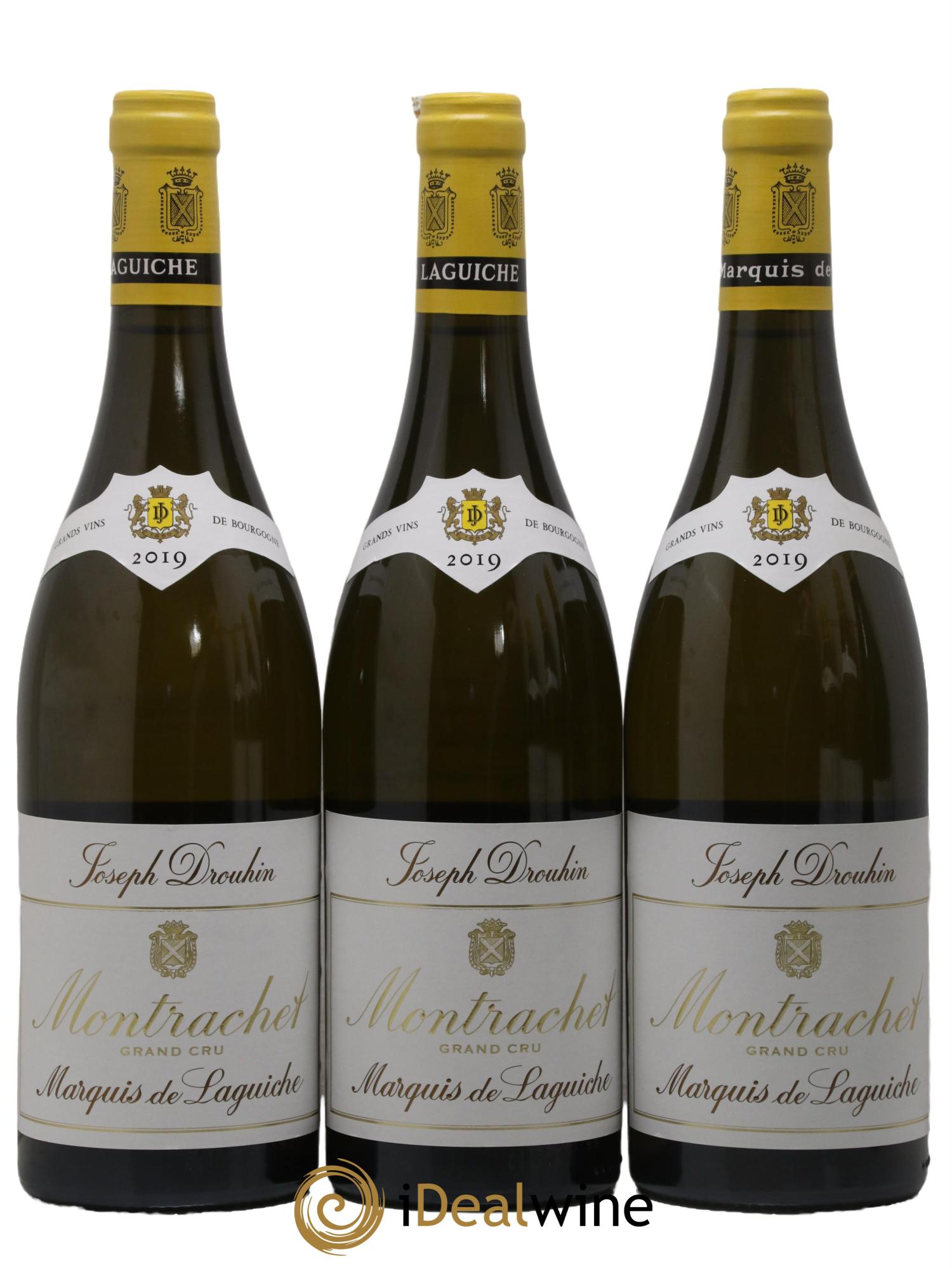 Montrachet Grand Cru Marquis de Laguiche Joseph Drouhin 2019 - Lot of 6 bottles - 3