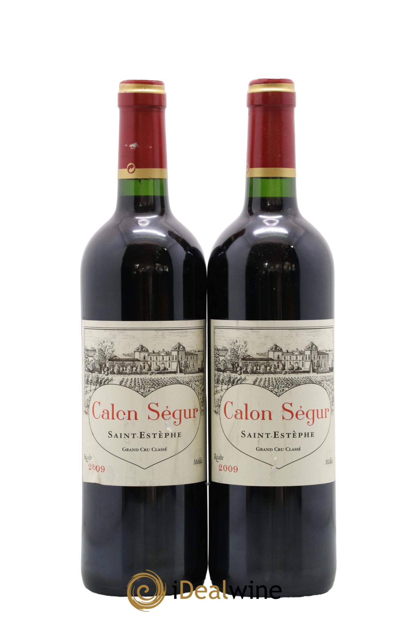 Château Calon Ségur 3ème Grand Cru Classé 2009 - Lot de 2 bouteilles - 0