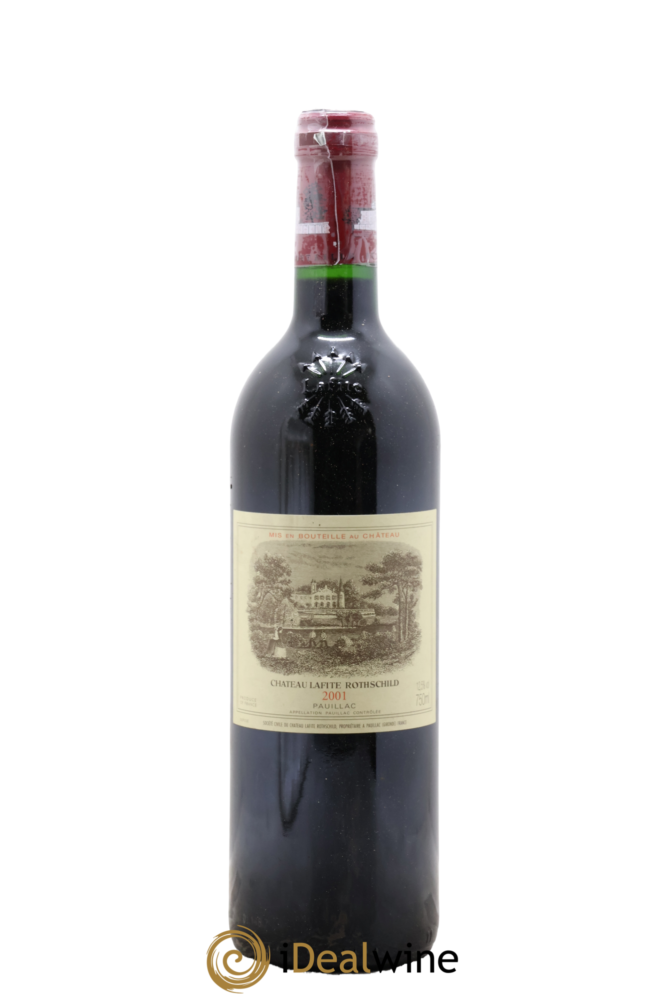 Château Lafite Rothschild 1er Grand Cru Classé 2001 - Lot de 1 bouteille - 0