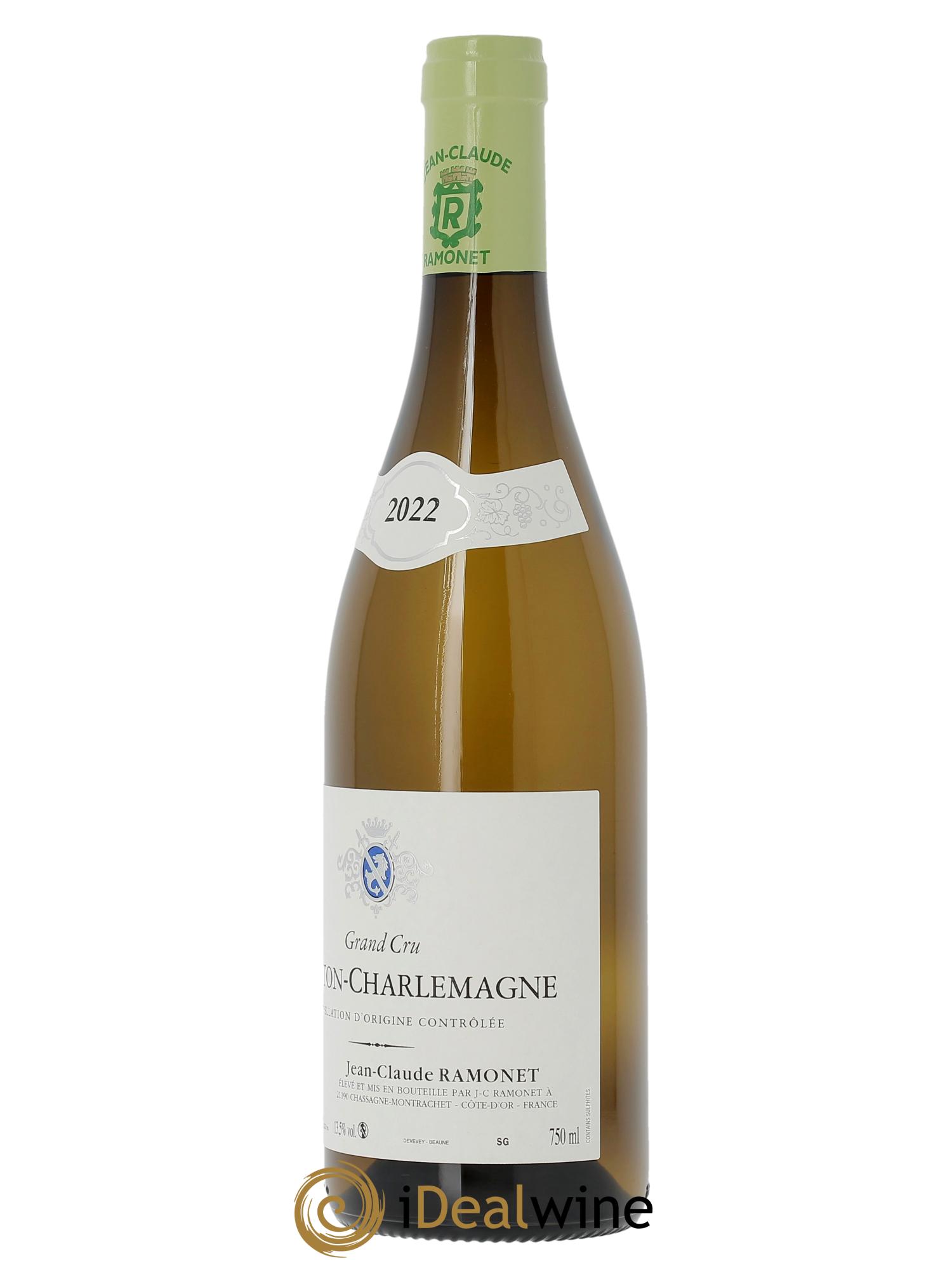 Corton-Charlemagne Grand Cru Ramonet (Domaine) 2022 - Lot de 1 bouteille - 1