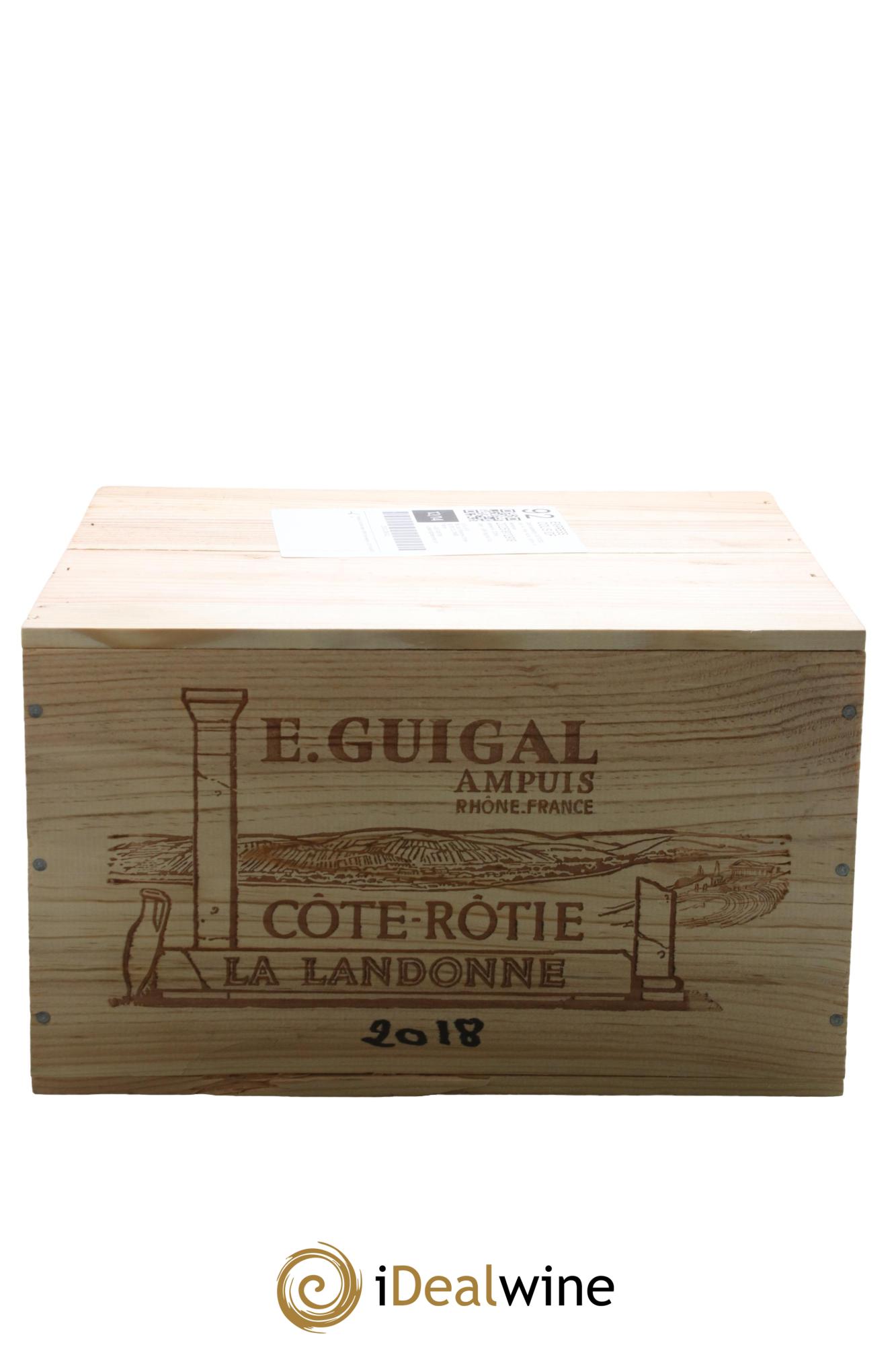 Côte-Rôtie La Landonne Guigal 2018 - Lot de 6 bouteilles - 5