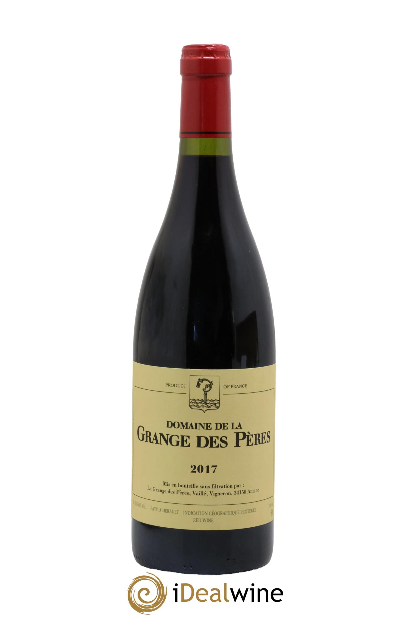 IGP Pays d'Hérault Grange des Pères Laurent Vaillé 2017 - Lot of 1 bottle - 0