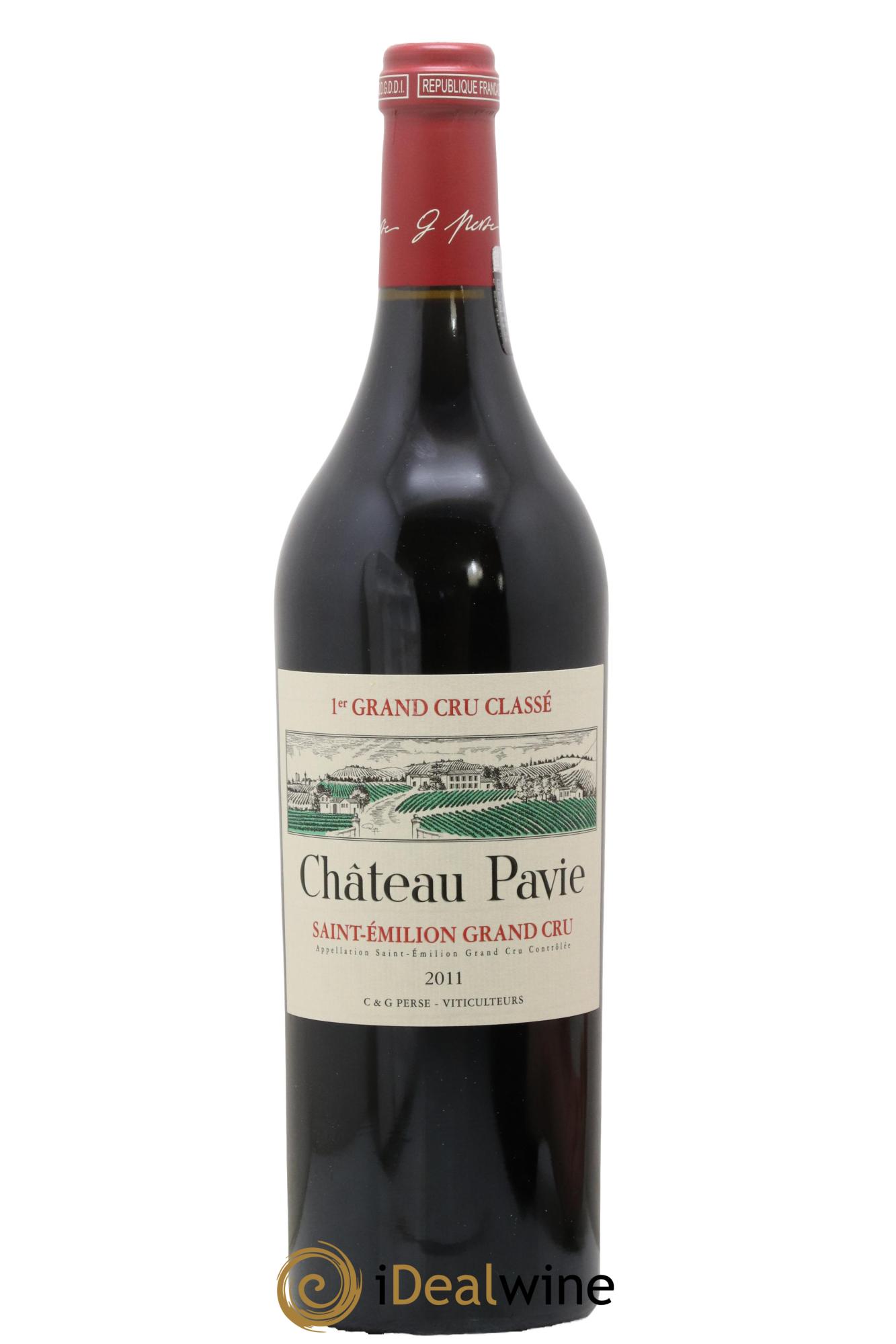 Château Pavie 1er Grand Cru Classé A 2011 - Posten von 1 Flasche - 0