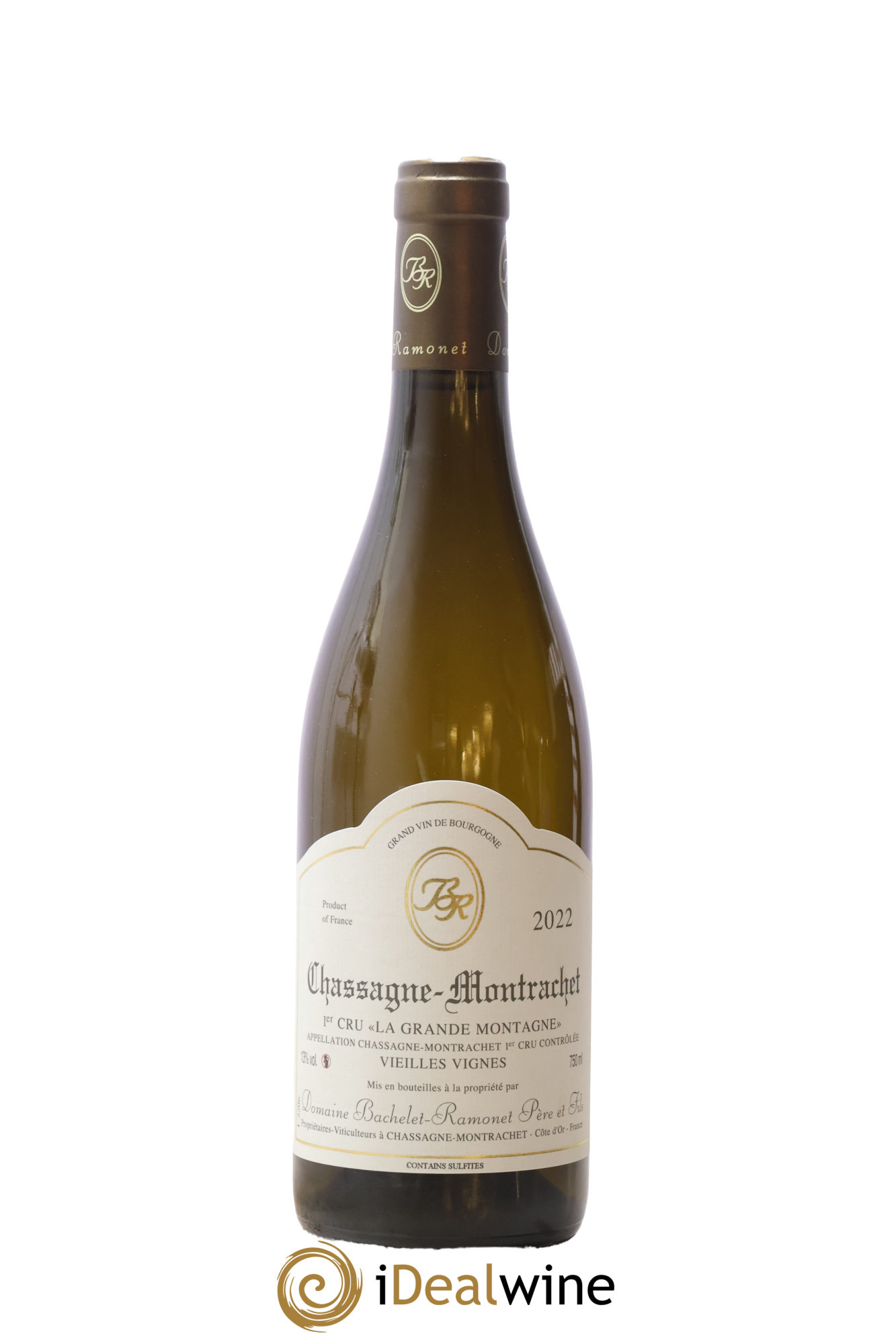 Chassagne-Montrachet 1er Cru La Grande Montagne Vieilles Vignes Bachelet-Ramonet (Domaine) 2022 - Posten von 1 Flasche - 0